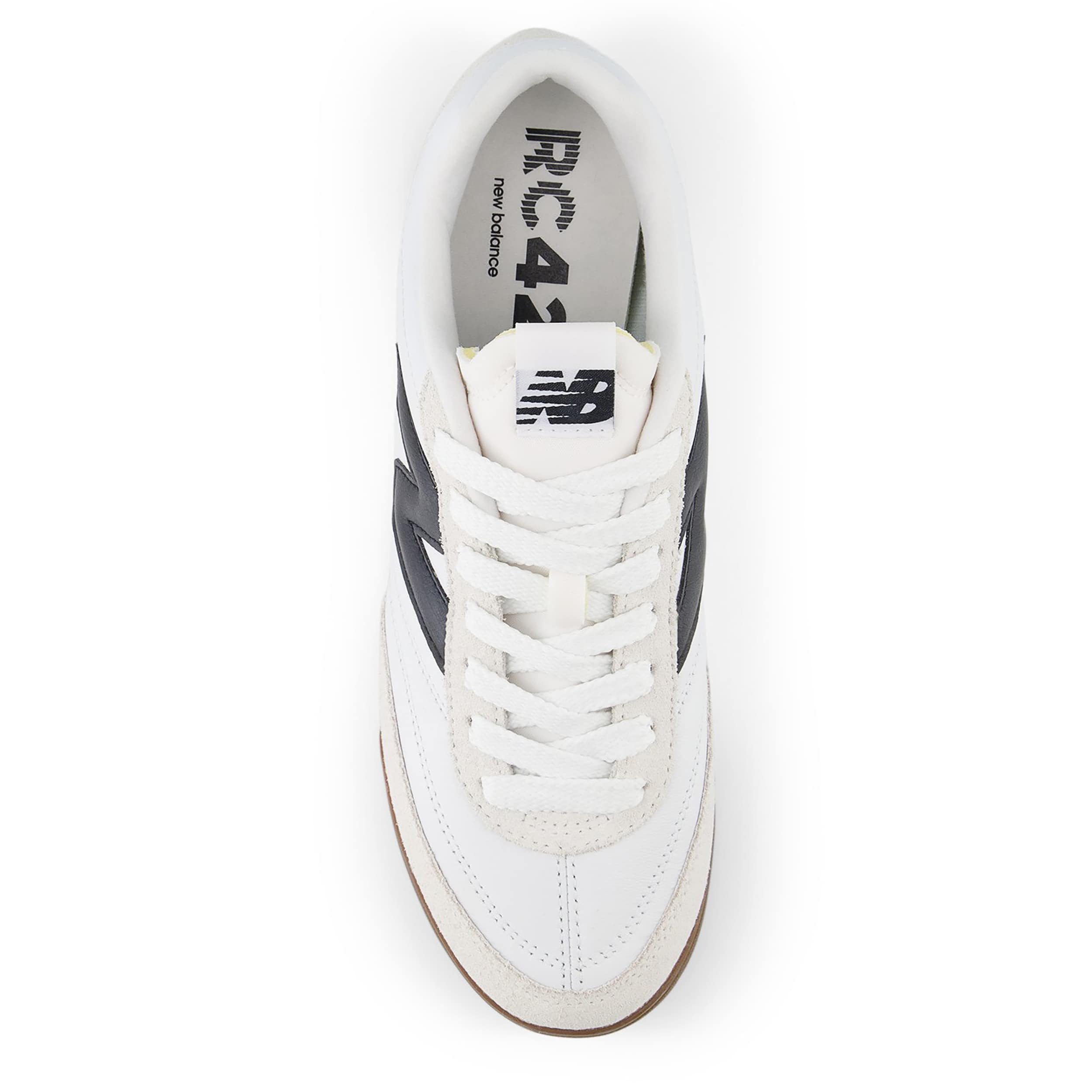 NEW BALANCE-WOMENS RC42 SNEAKER-WHITE & BLACK