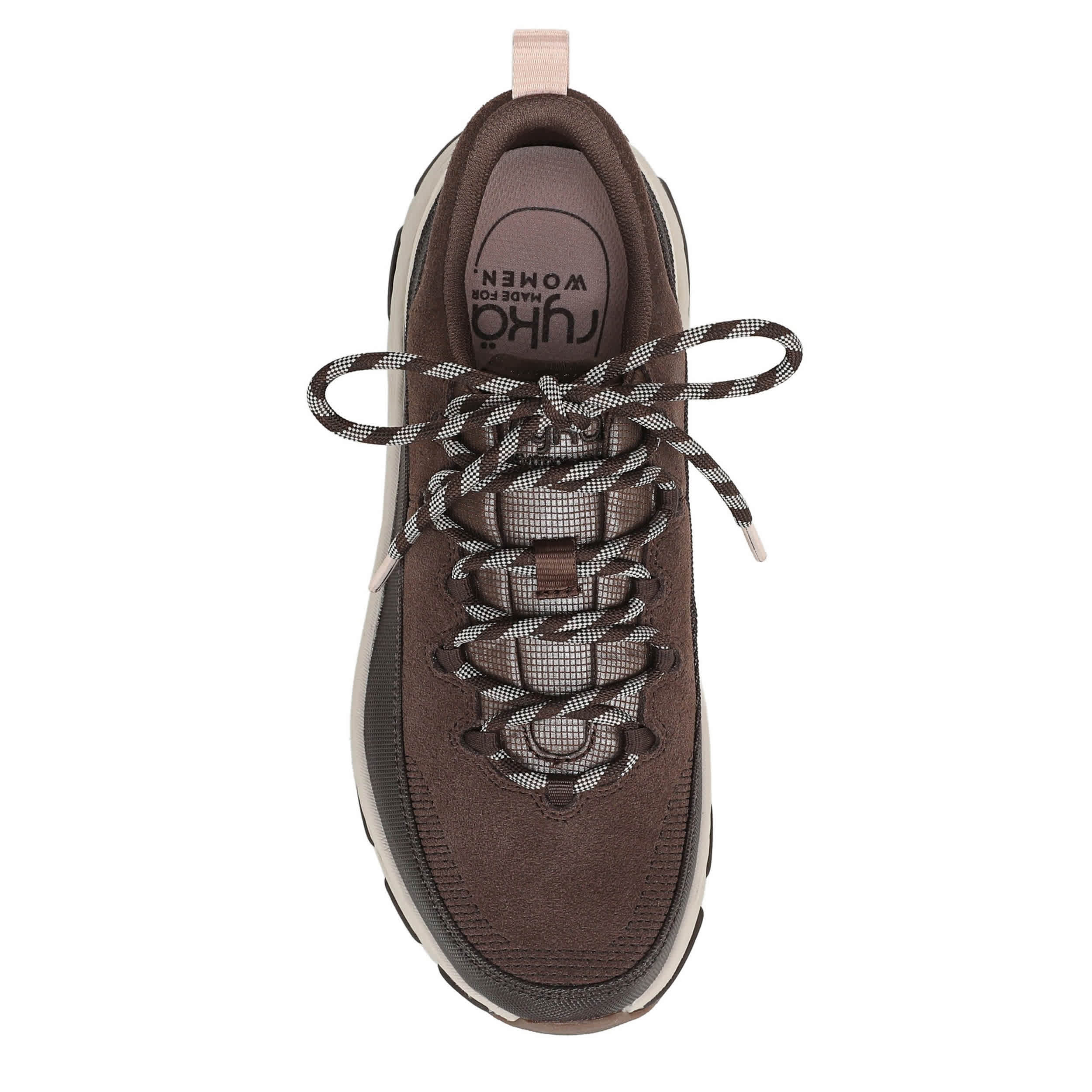 RYKA-WOMENS DEVOTION MAX LUXE WALKING SNEAKER-BROWN & 