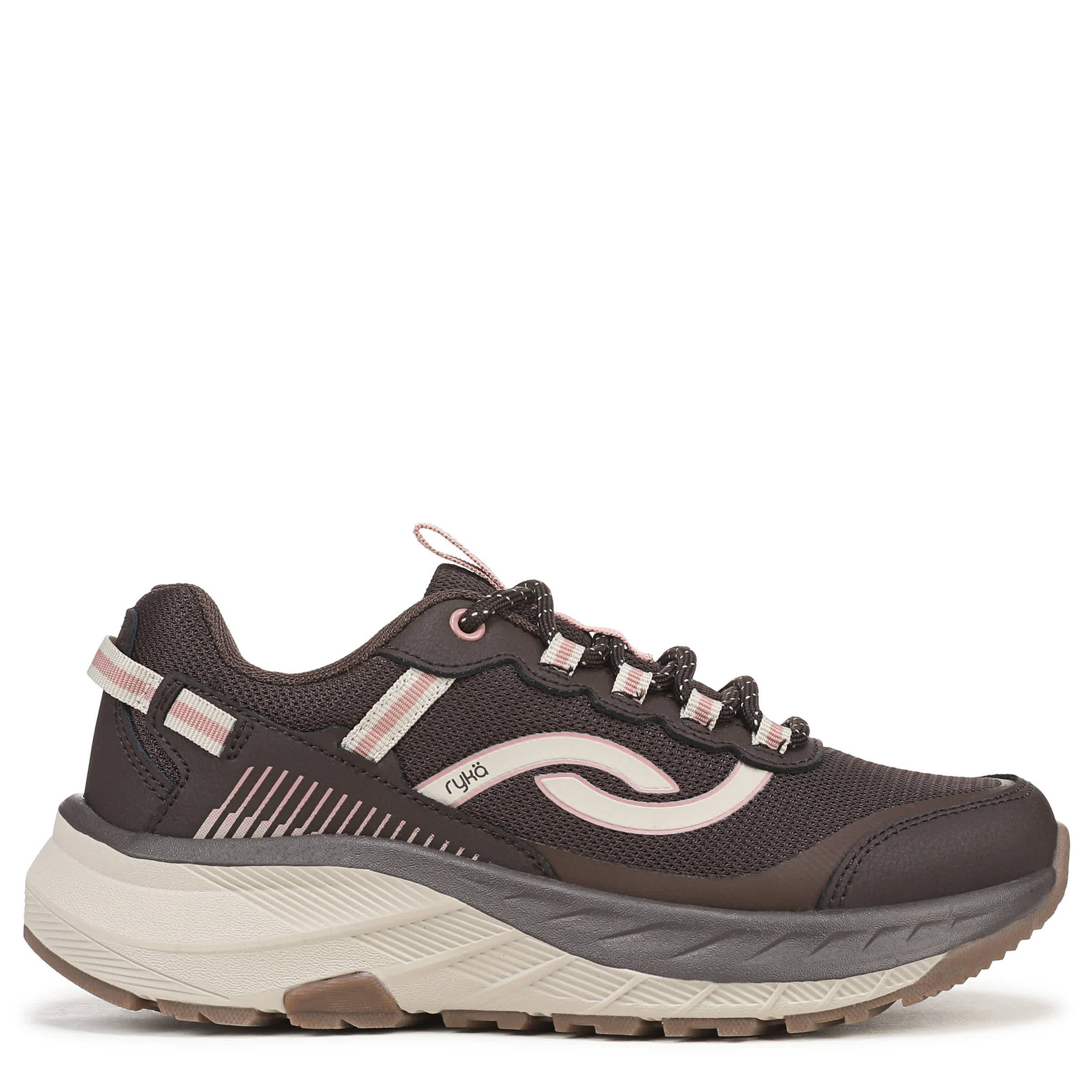 RYKA-WOMENS GUIDE WALKING SNEAKER-BROWN & 