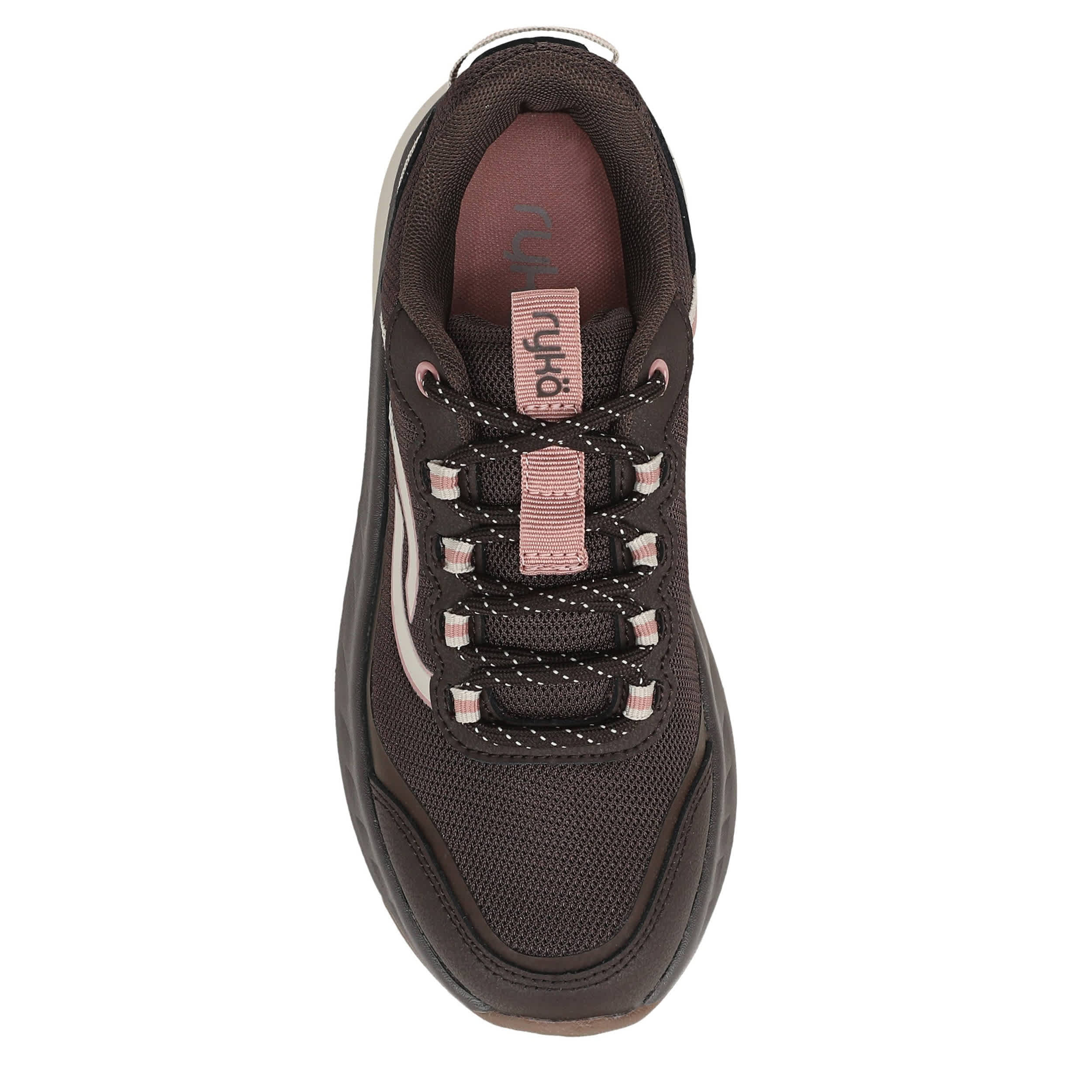 RYKA-WOMENS GUIDE WALKING SNEAKER-BROWN & 