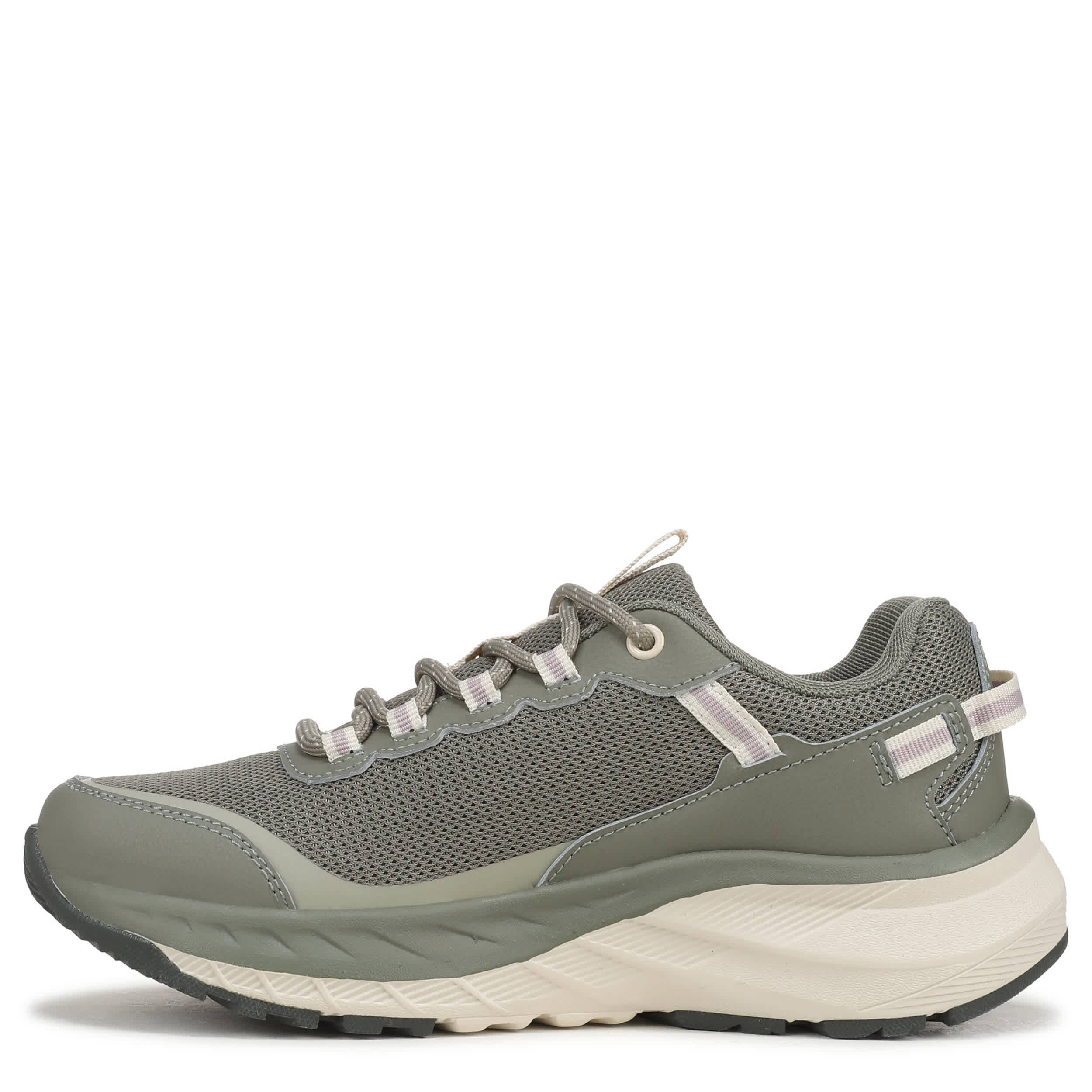 RYKA-WOMENS GUIDE WALKING SNEAKER-PALE GREEN & GREY