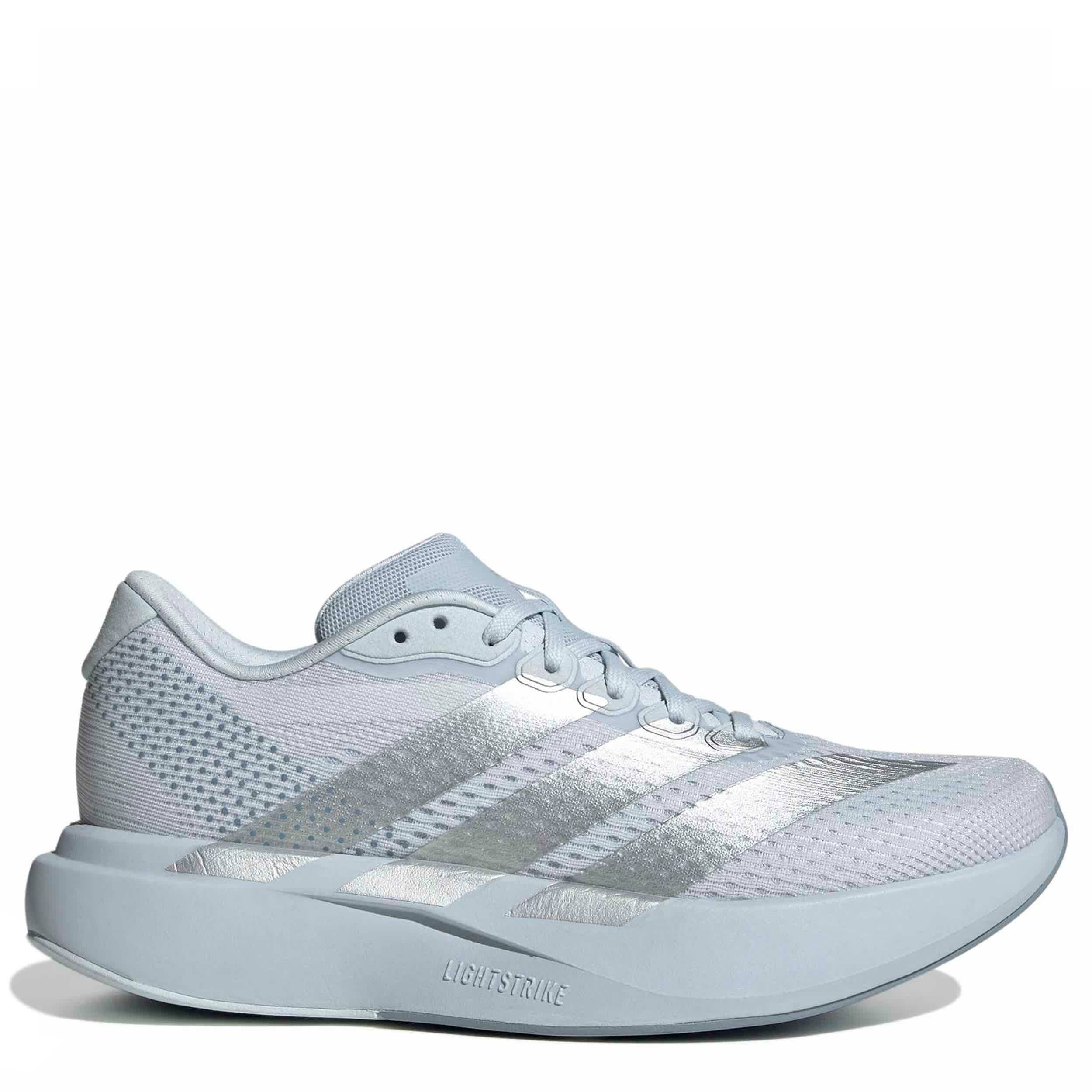 ADIDAS-WOMENS DURAMO SPEED 2 RUNNING SHOE-BLUE & SILVER