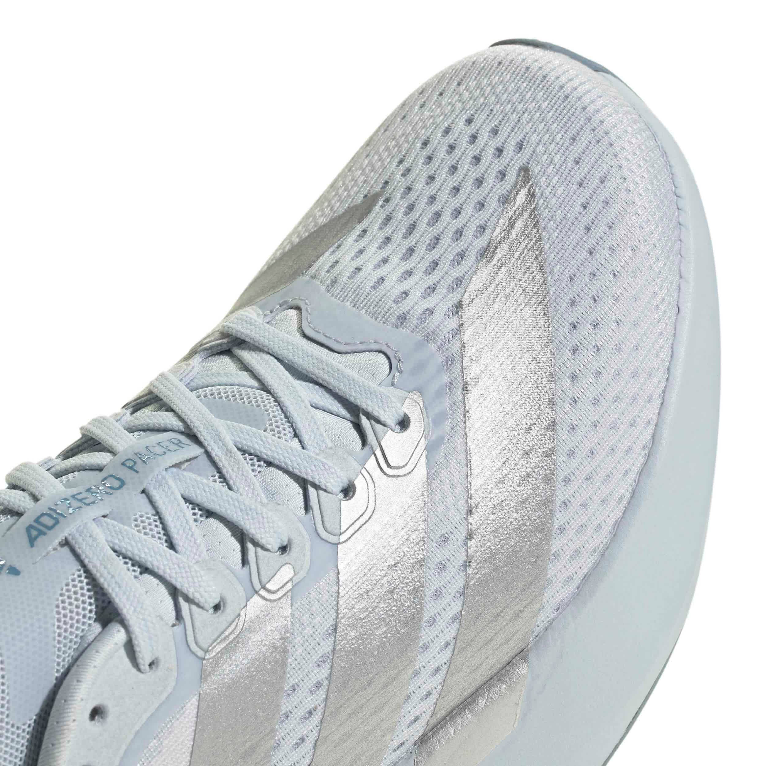 ADIDAS-WOMENS DURAMO SPEED 2 RUNNING SHOE-BLUE & SILVER