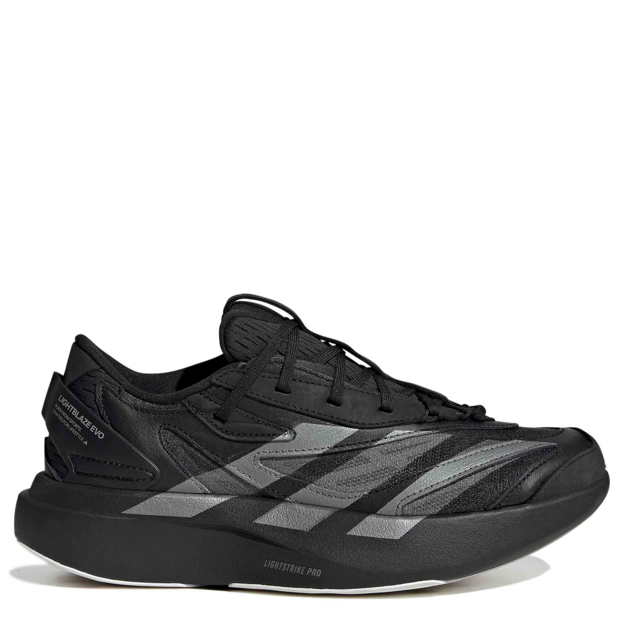 ADIDAS-WOMENS LIGHBLAZE EVO SL RUNNING SHOE-BLACK & GREY