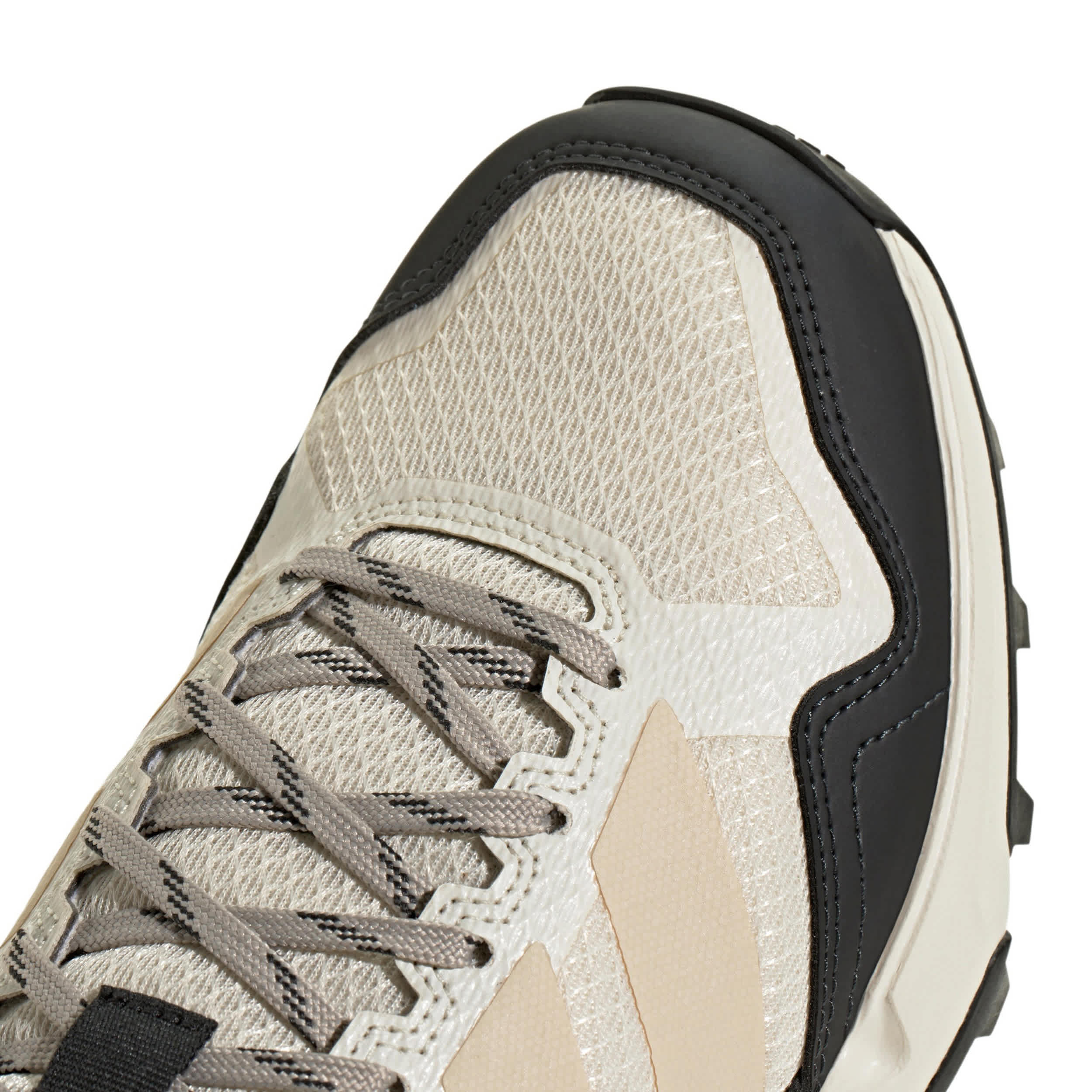 ADIDAS-WOMENS TERREX HIKSTER LT HIKING SHOES-OFF WHITE & SAND