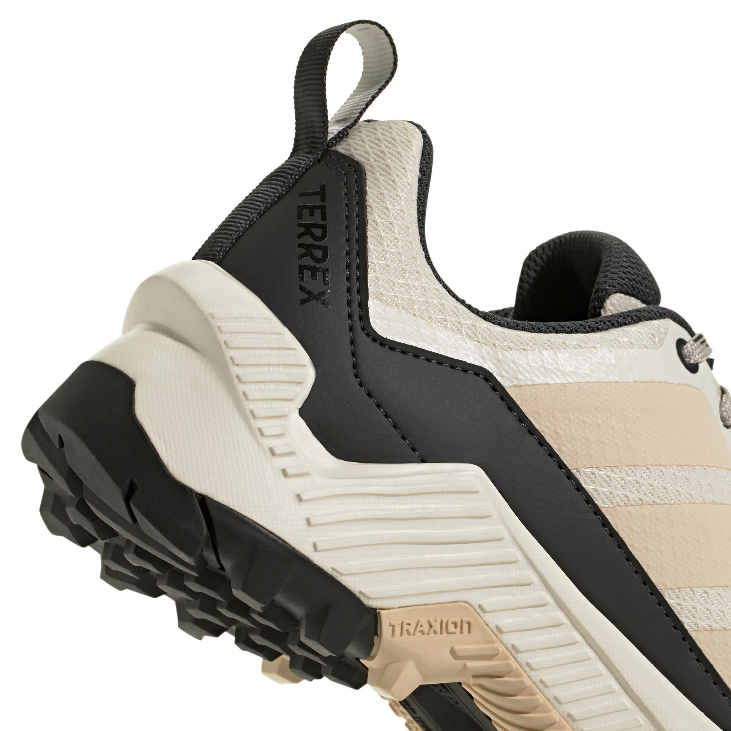 ADIDAS-WOMENS TERREX HIKSTER LT HIKING SHOES-OFF WHITE & SAND