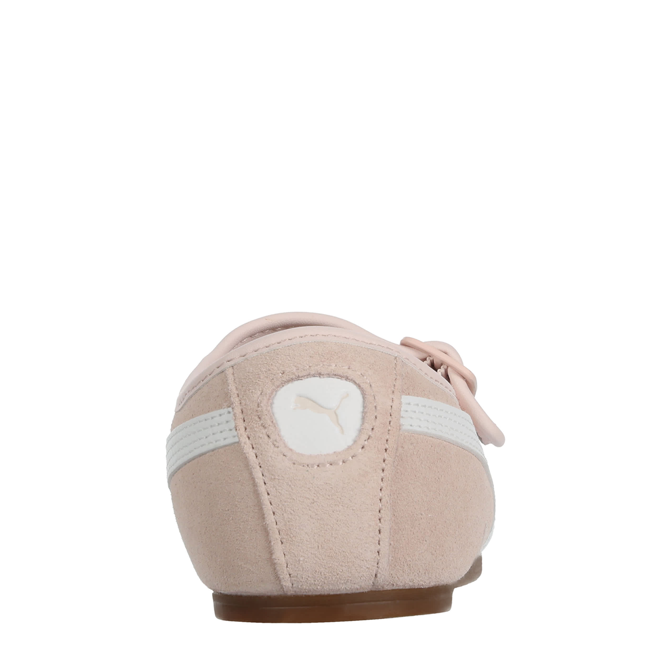 PUMA-WOMENS TACKLETTE BALLET SNEAKER-PINK & WHITE