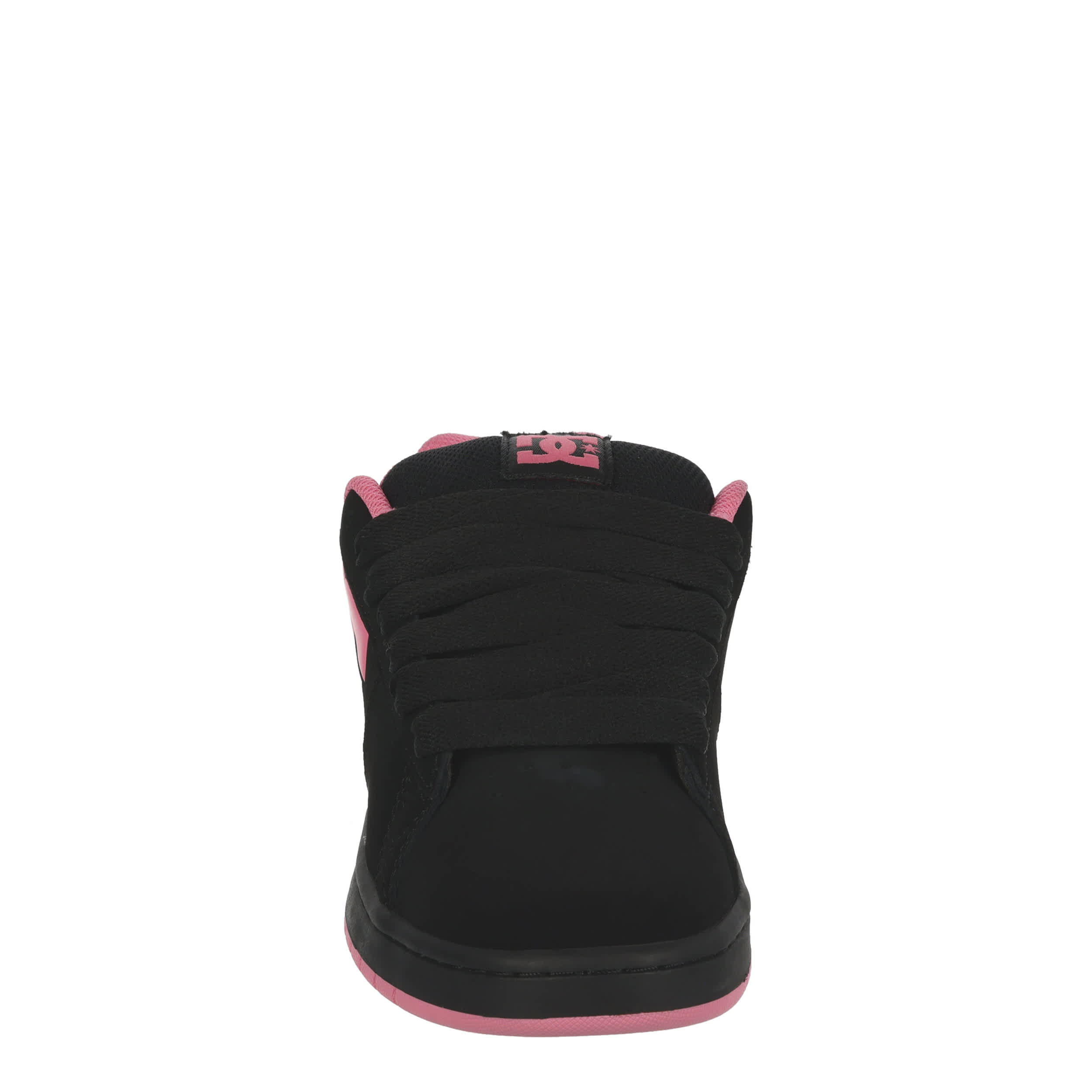DC SHOES-WOMENS GAVELER SNEAKER-BLACK & BRIGHT PINK