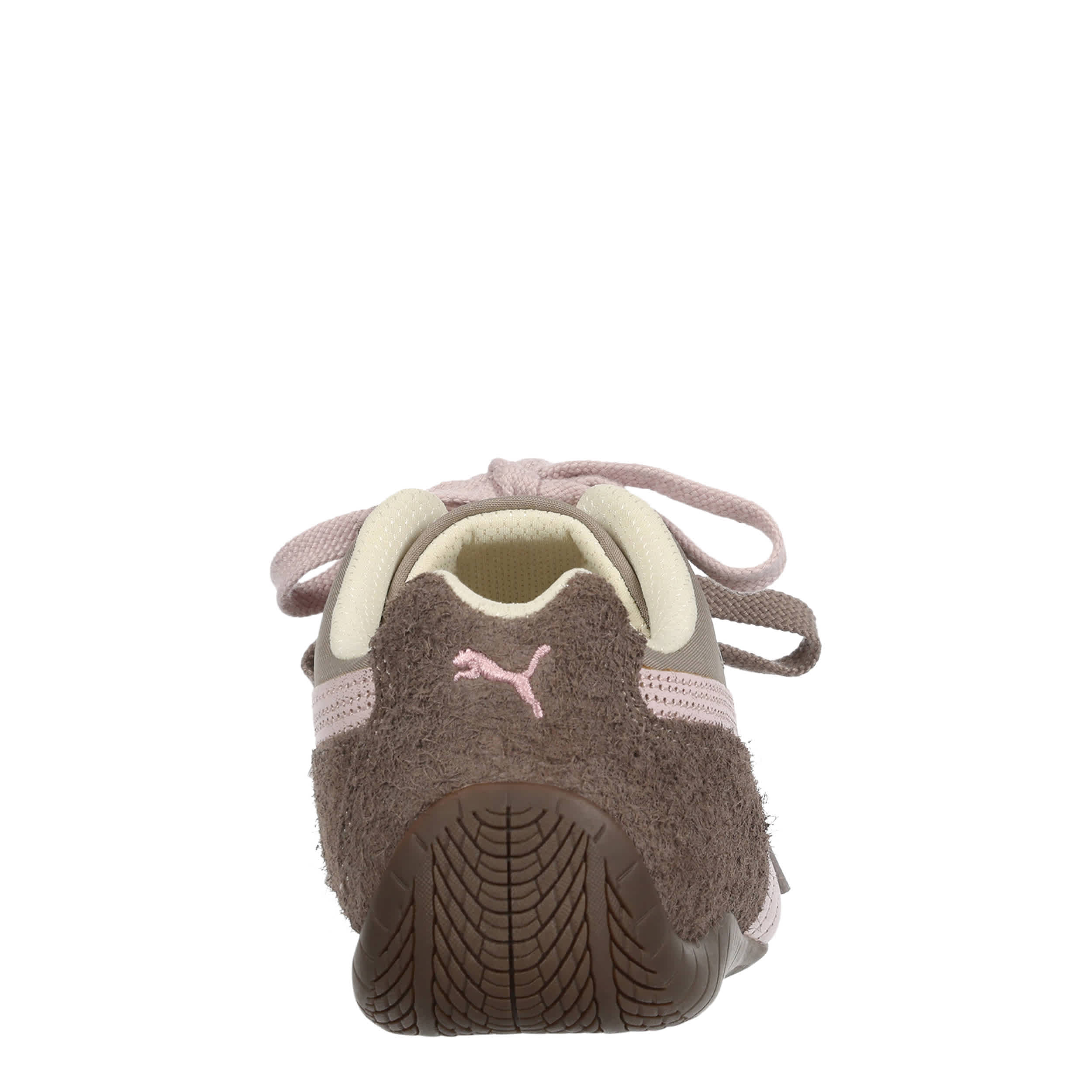 PUMA-WOMENS SPEEDCAT SNEAKER-GREY & PALE PINK