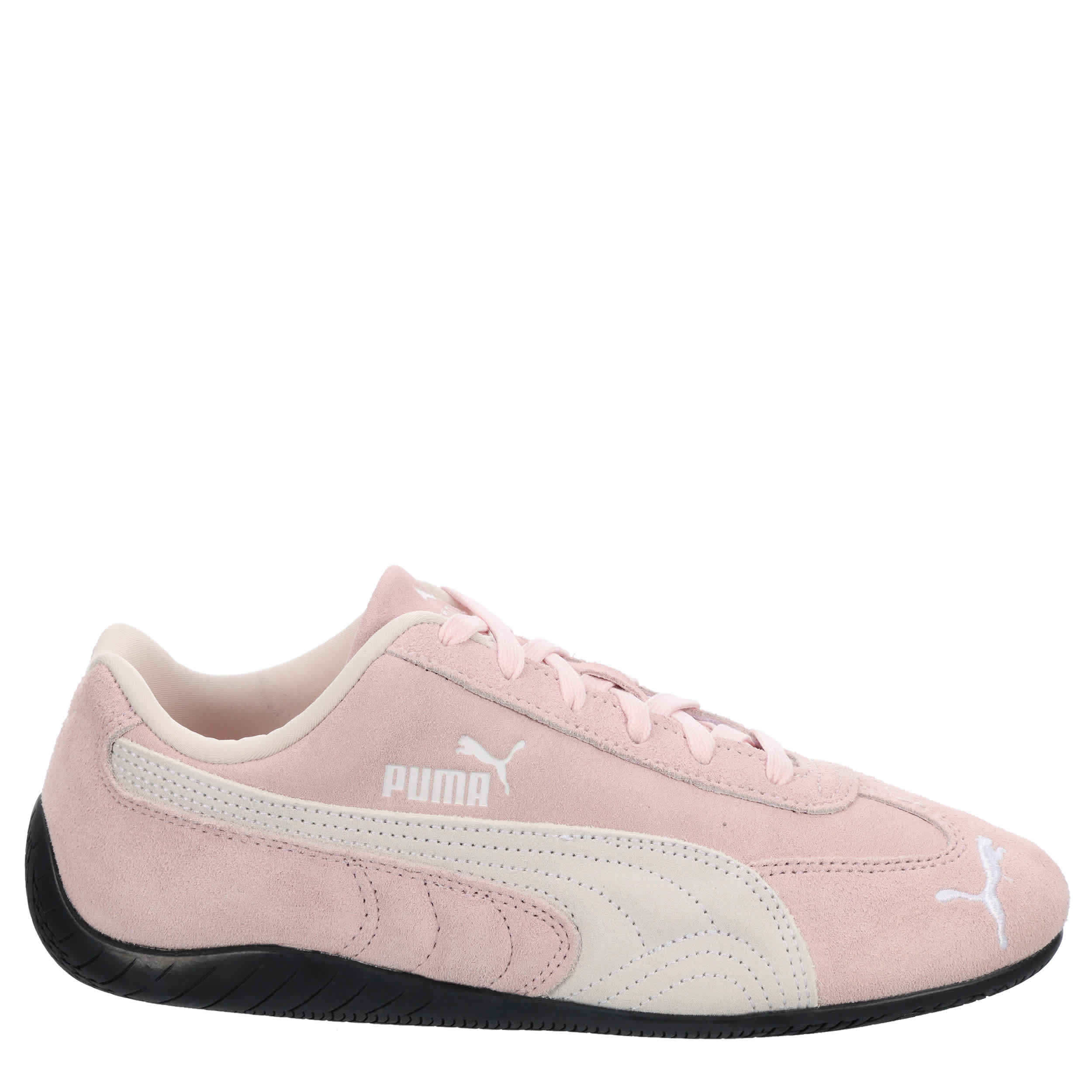 PUMA-WOMENS SPEEDCAT SNEAKER-PINK & WHITE