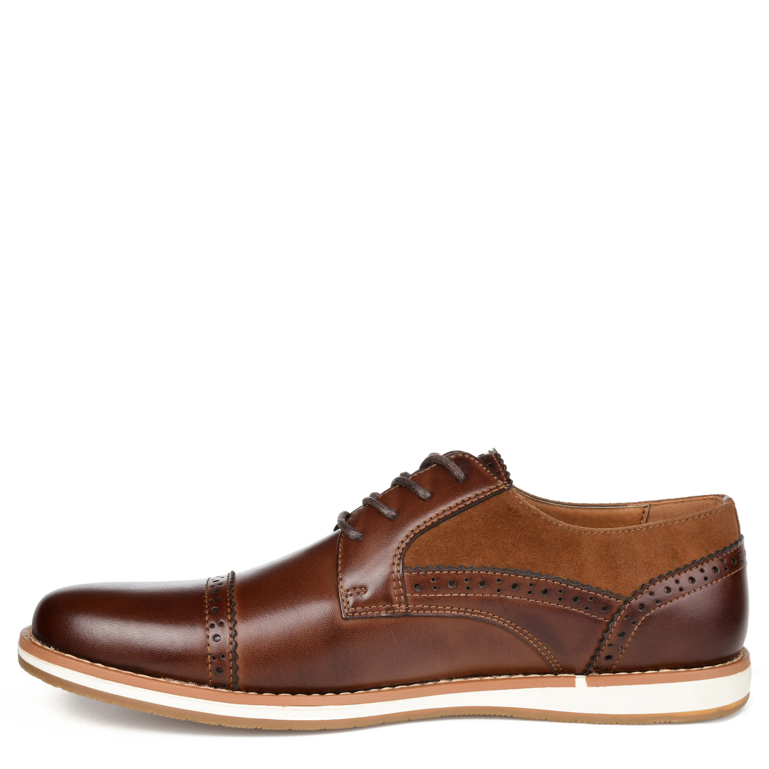 VANCE CO-MENS GRIFF OXFORD-BROWN & 