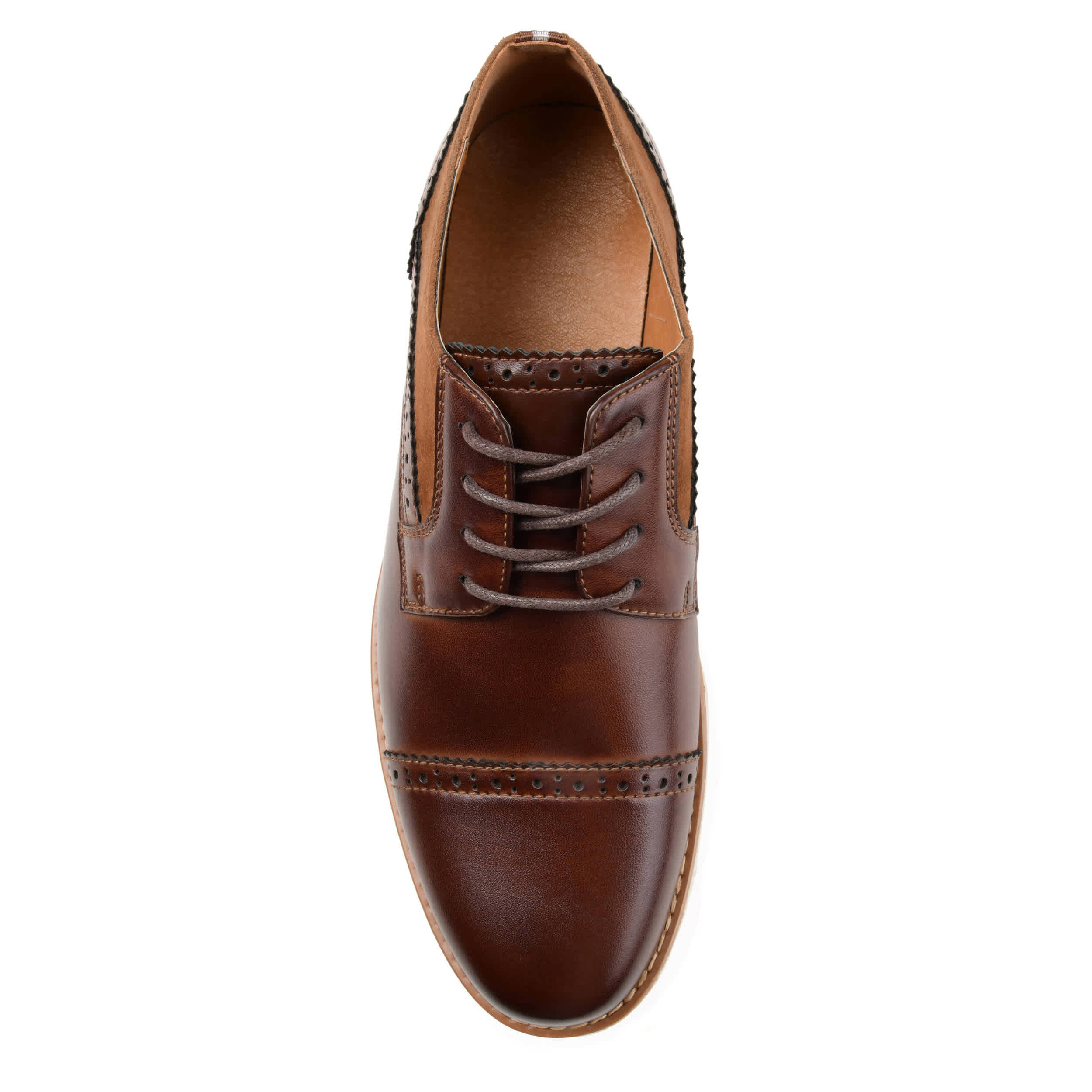 VANCE CO-MENS GRIFF OXFORD-BROWN & 