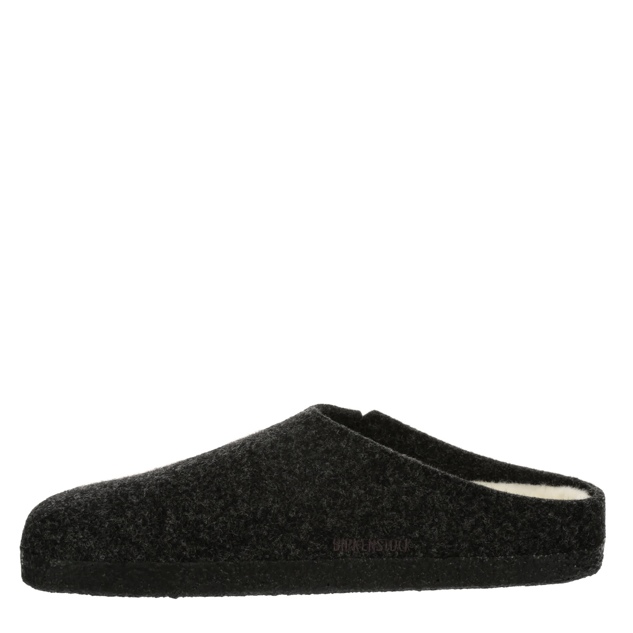BIRKENSTOCK-MENS ZERMATT SHEARLING CLOG-DARK GREY & 