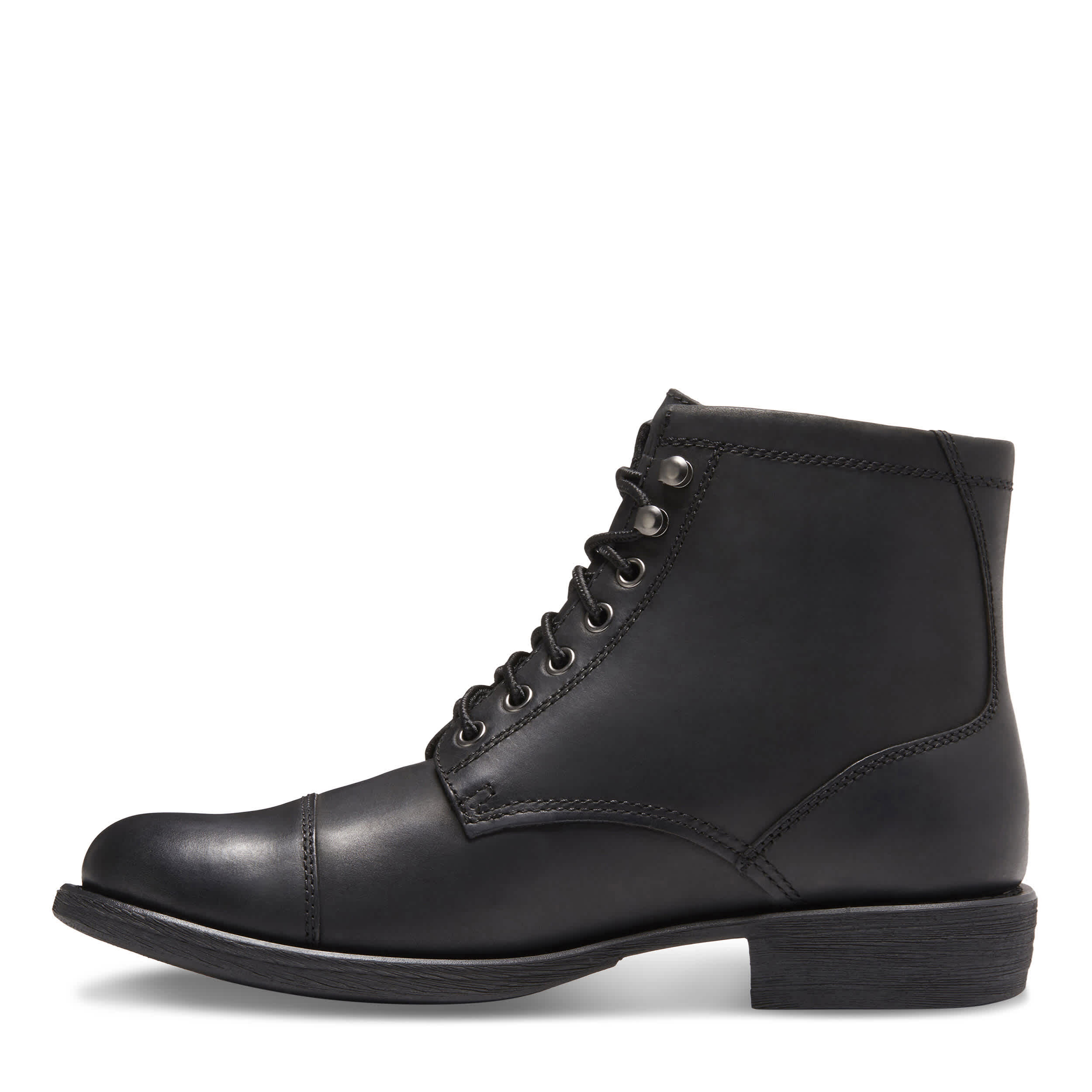 EASTLAND-MENS HIGH FIDELITY LACE-UP BOOT-BLACK & 