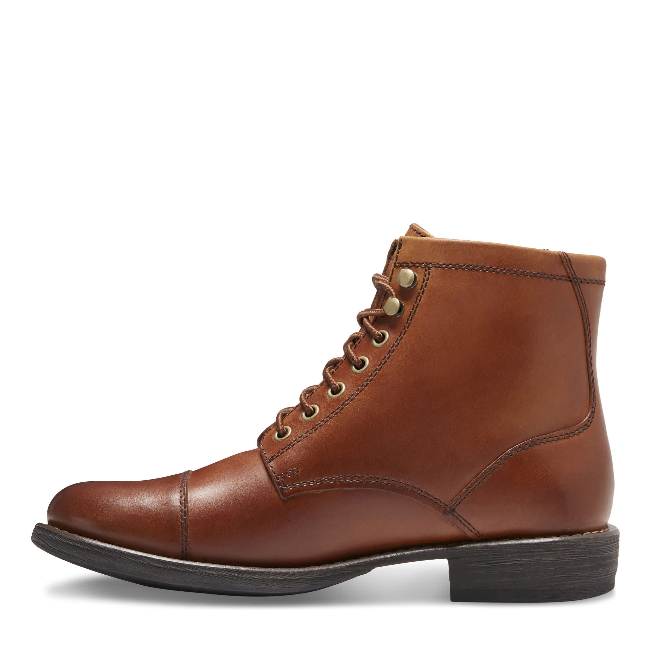 EASTLAND-MENS HIGH FIDELITY LACE-UP BOOT-TAN & 