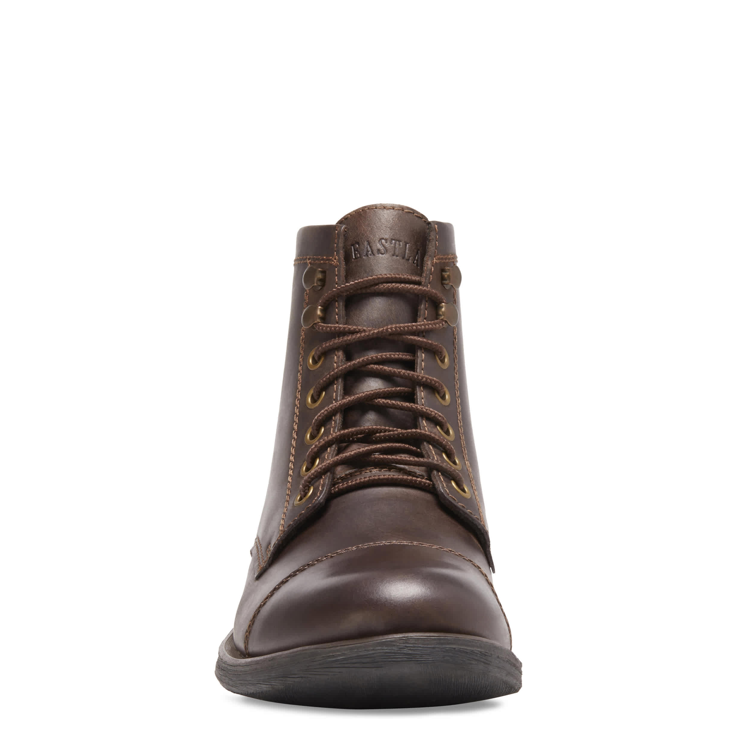 EASTLAND-MENS HIGH FIDELITY LACE-UP BOOT-DARK BROWN & 