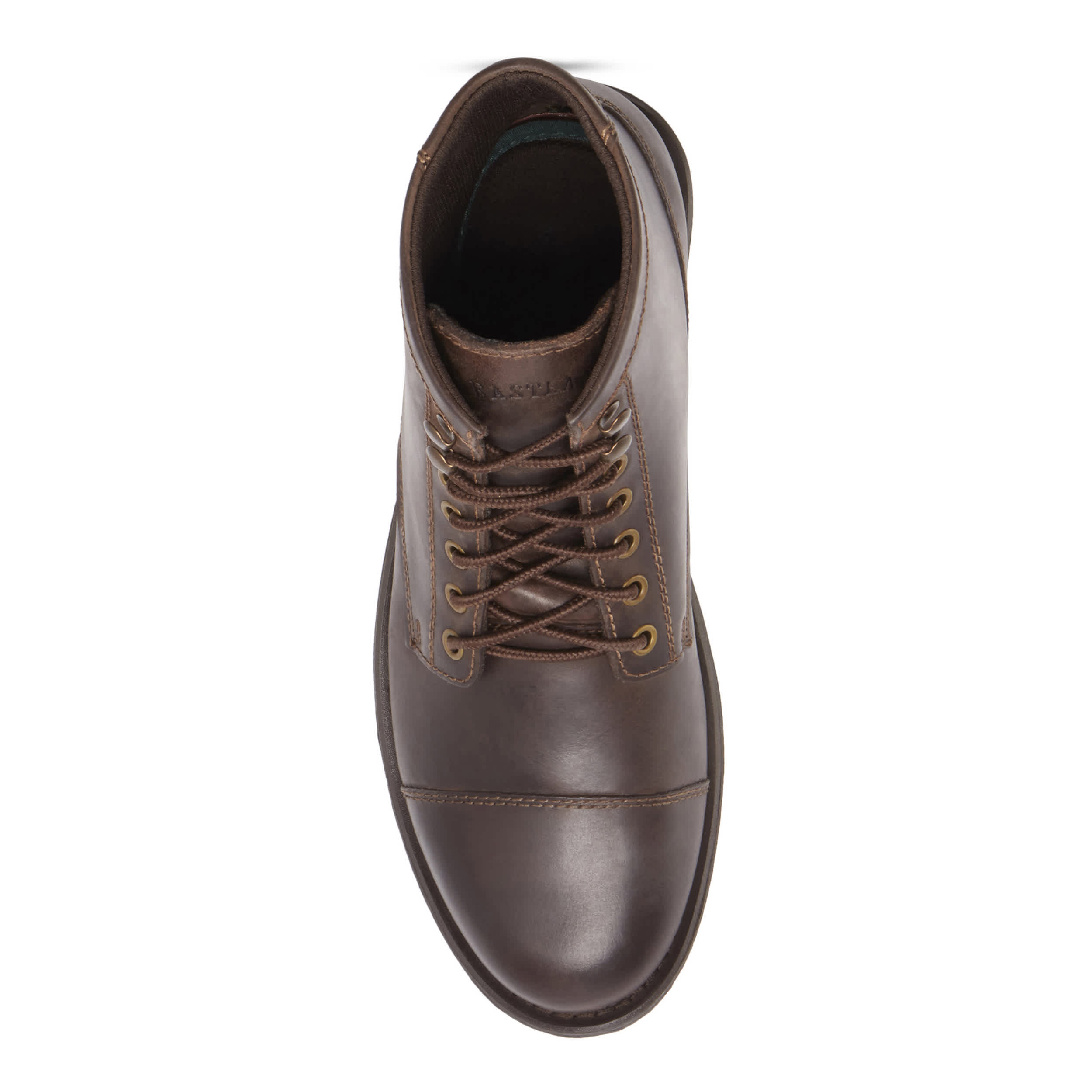 EASTLAND-MENS HIGH FIDELITY LACE-UP BOOT-DARK BROWN & 