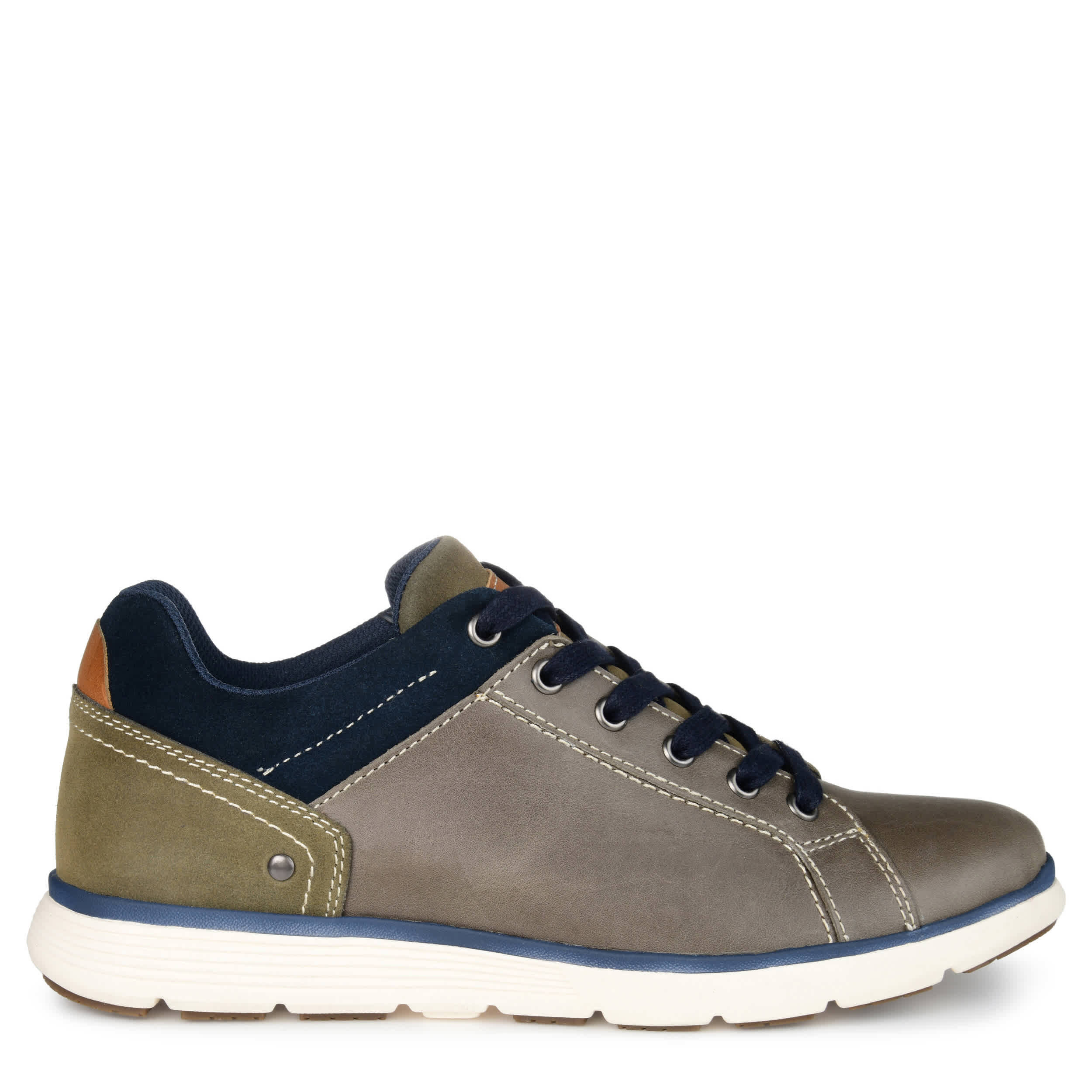 TERRITORY-MENS FLINT SNEAKER-GREY & 