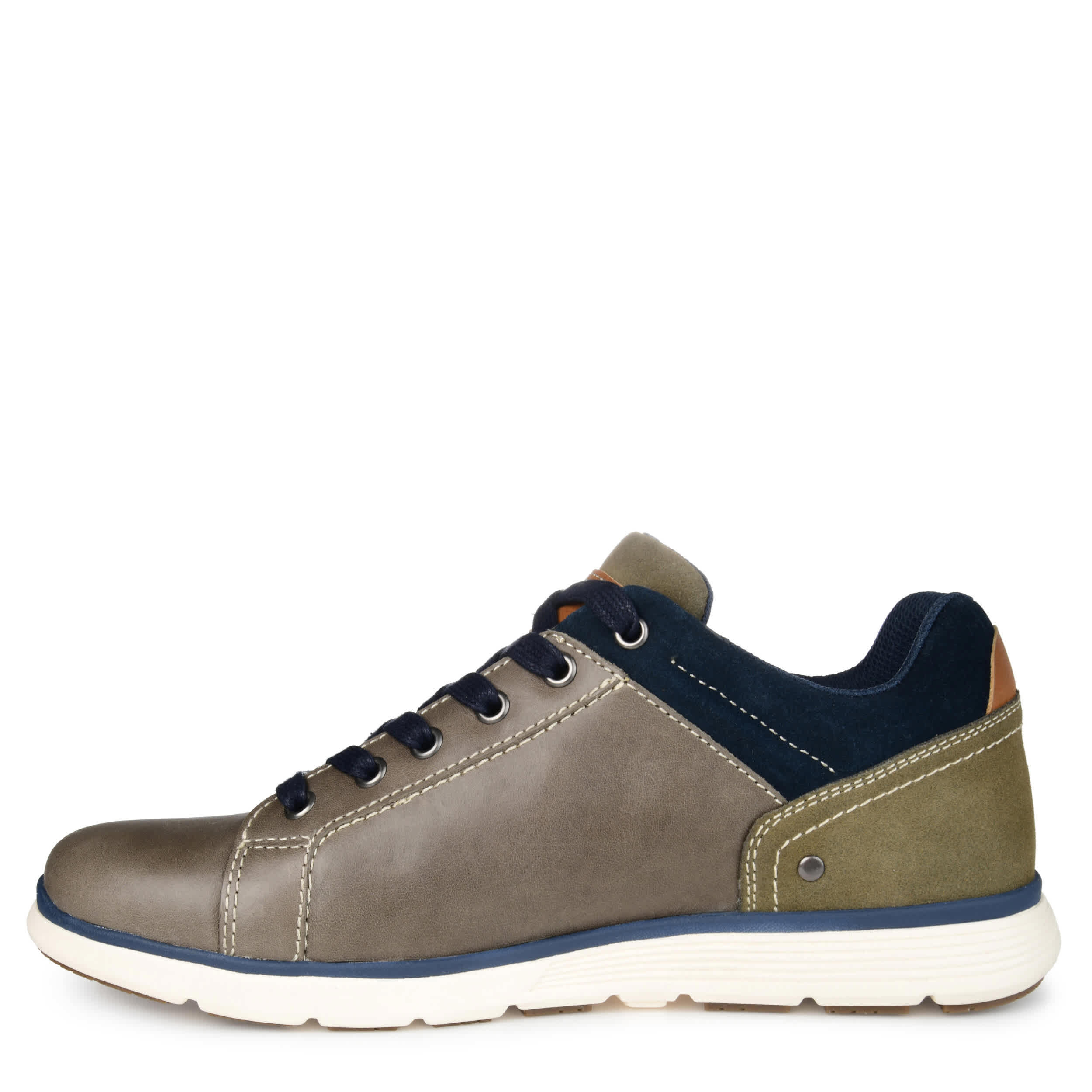 TERRITORY-MENS FLINT SNEAKER-GREY & 
