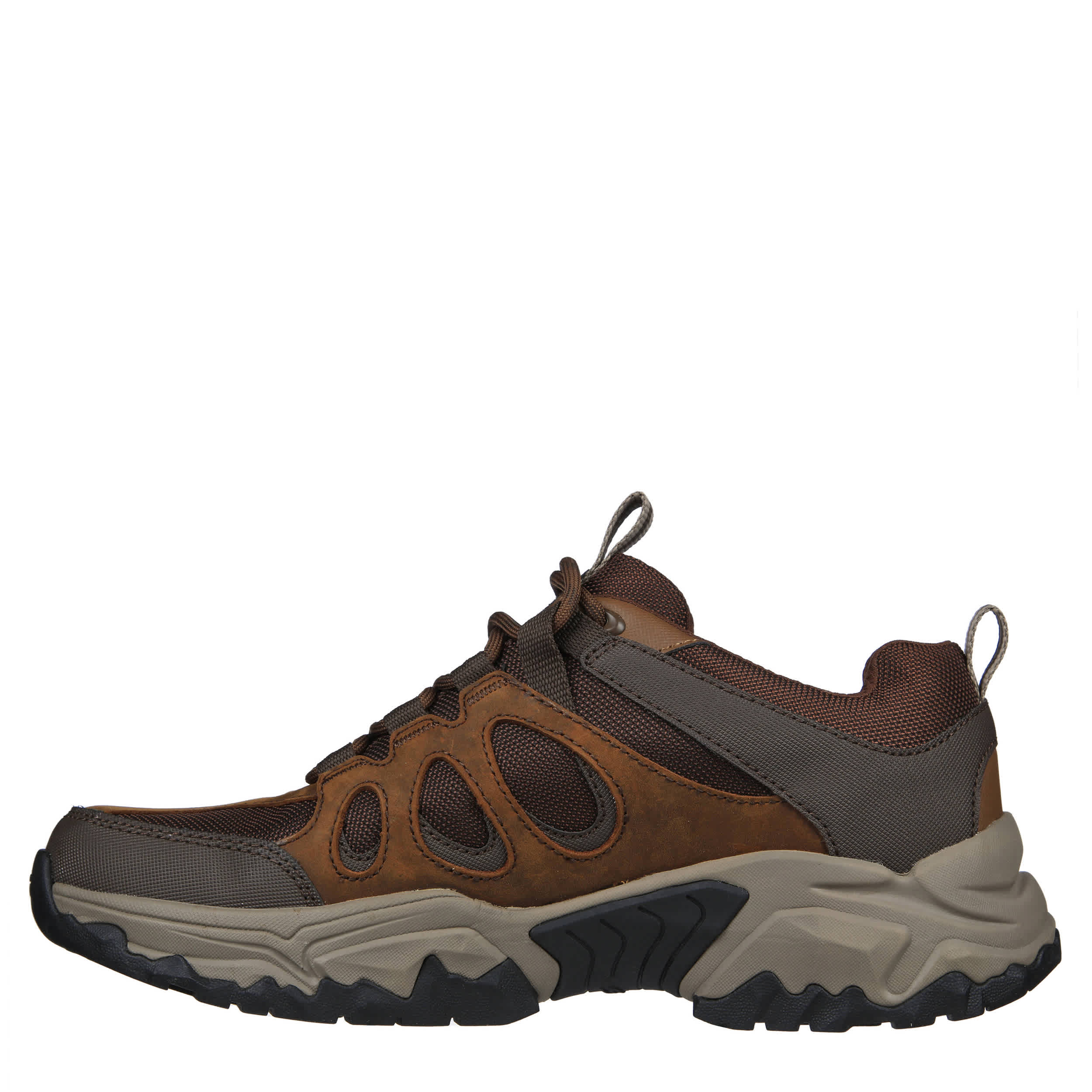 SKECHERS-MENS TERRAFORM-SELVIN HIKING SHOE-BROWN & 
