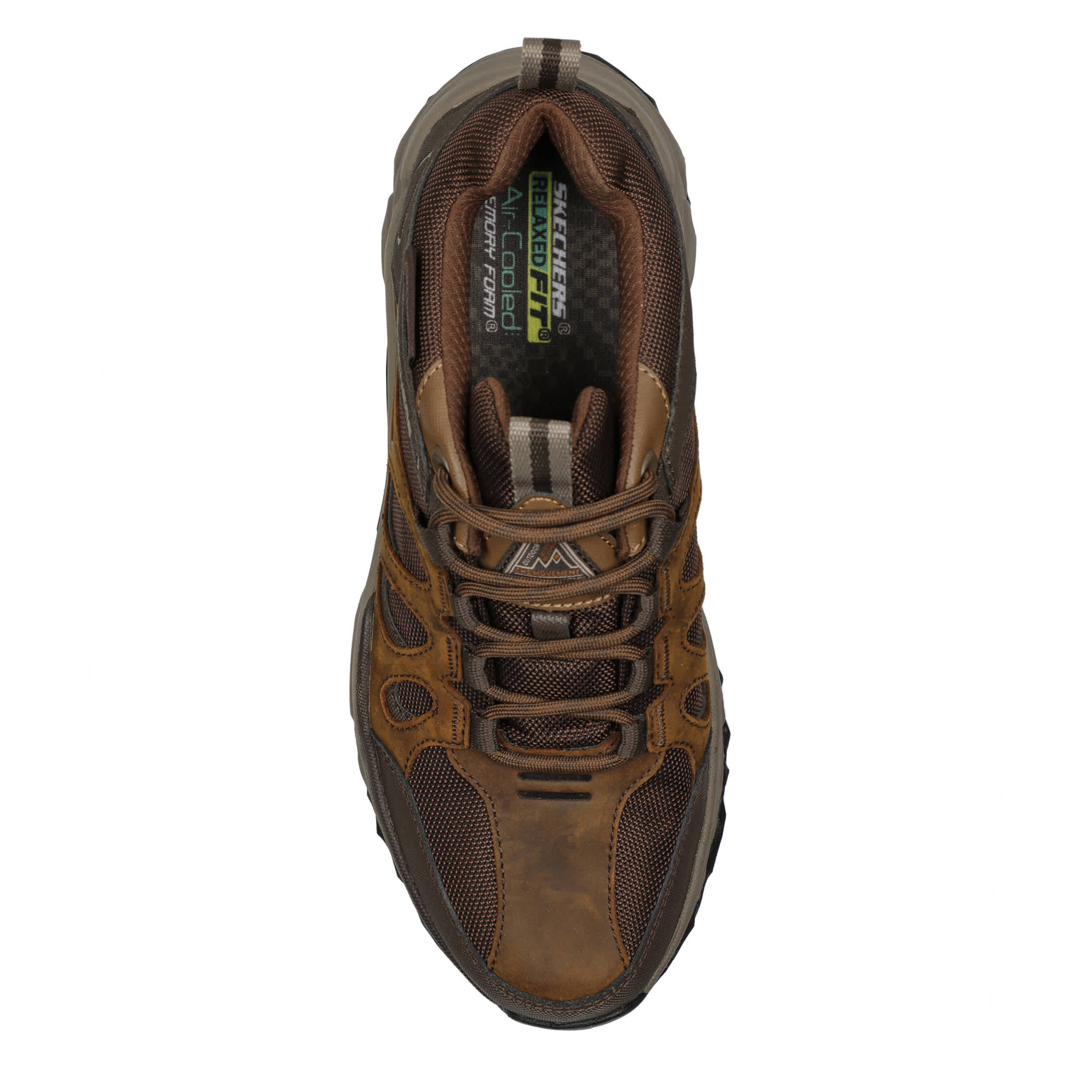 SKECHERS-MENS TERRAFORM-SELVIN HIKING SHOE-BROWN & 