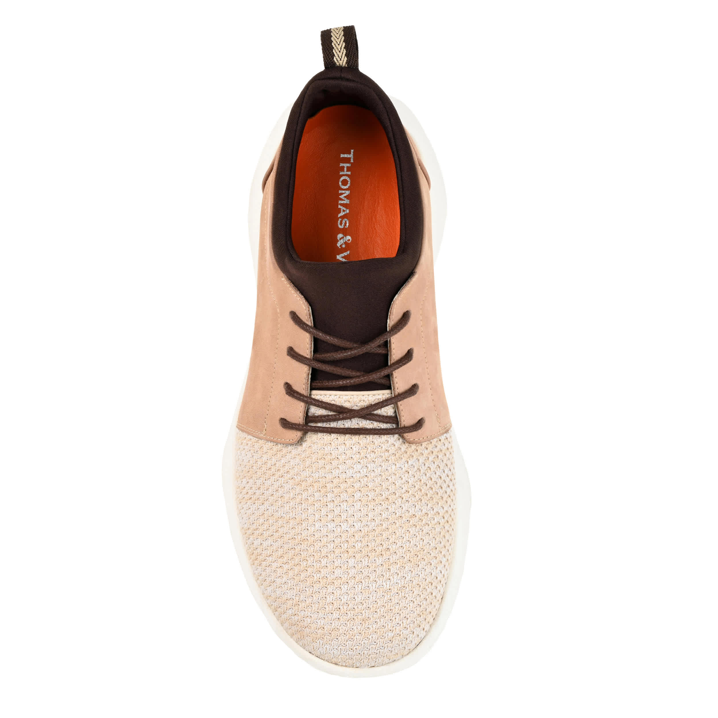THOMAS & VINE-MENS HADDEN SNEAKER-TAUPE & 