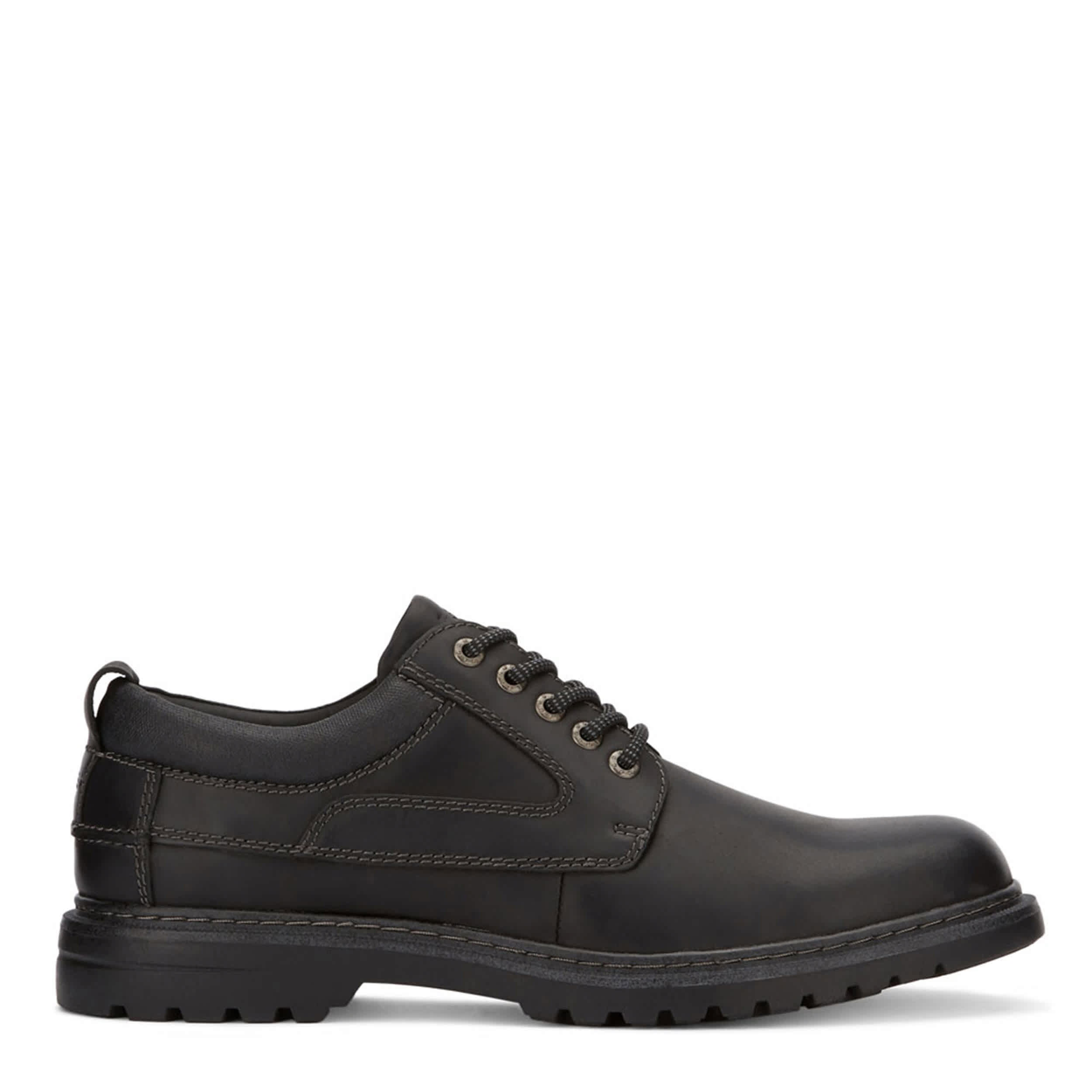 DOCKERS MENS WARDEN OXFORD - BLACK