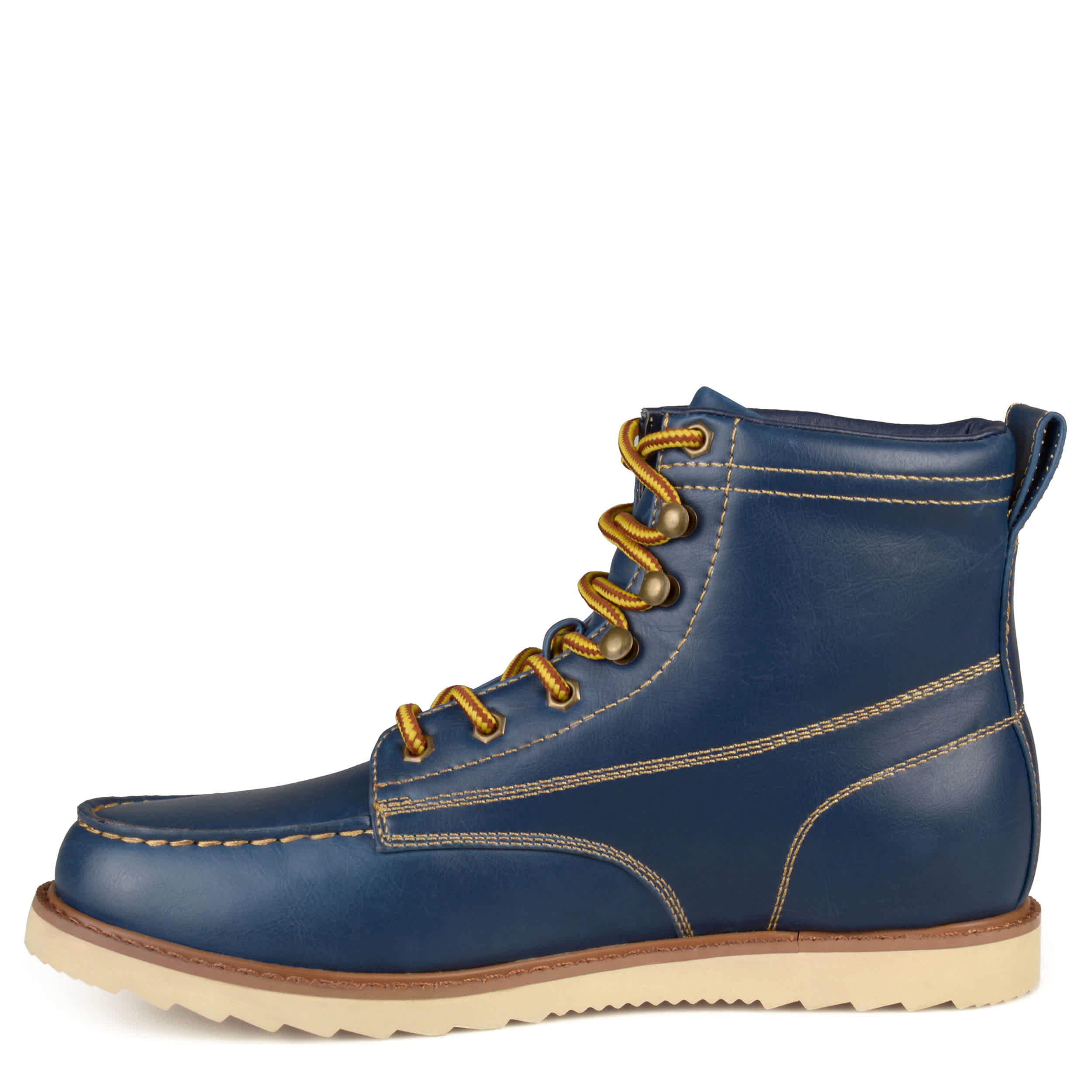 VANCE CO-MENS WYATT LACE-UP BOOT-BLUE & 