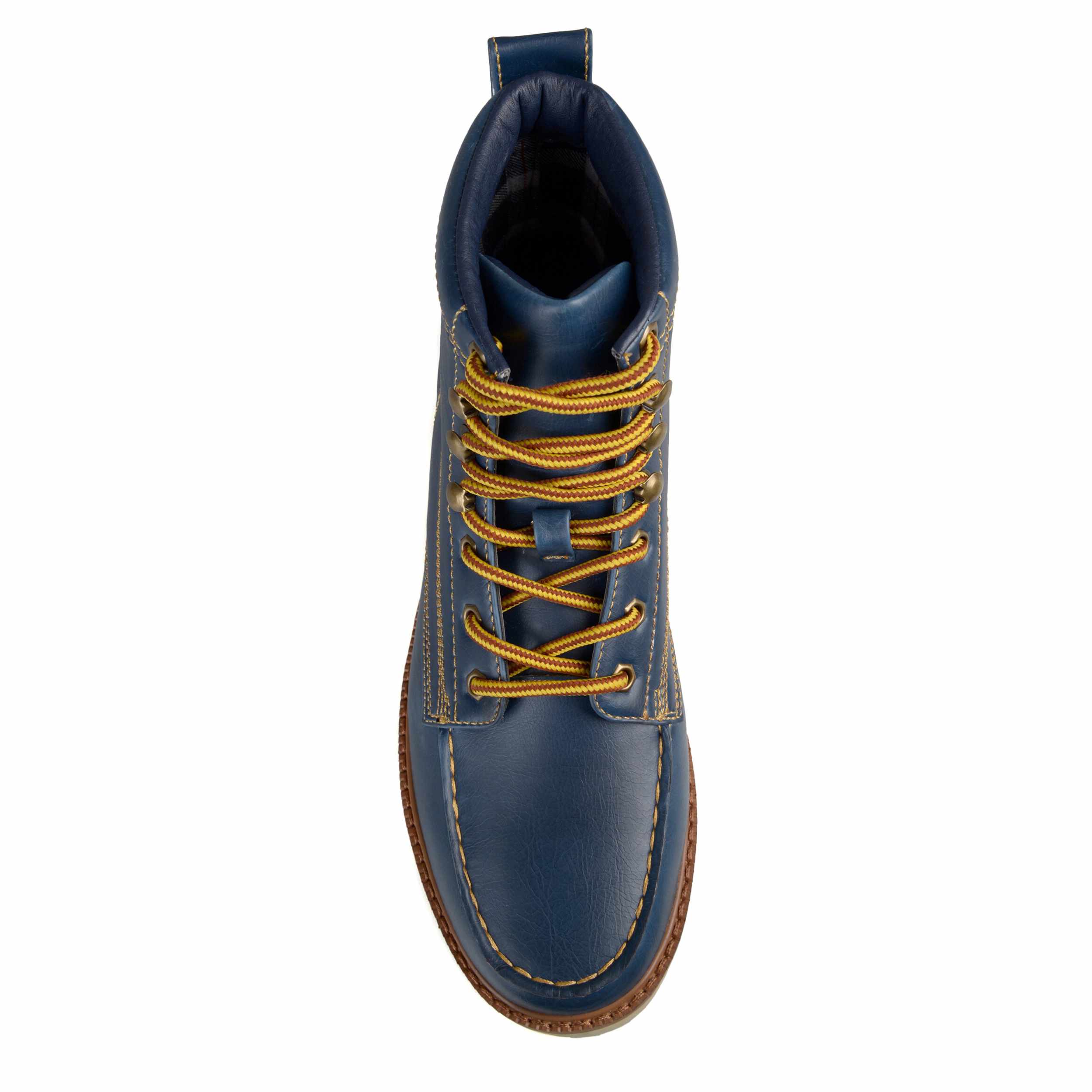 VANCE CO-MENS WYATT LACE-UP BOOT-BLUE & 
