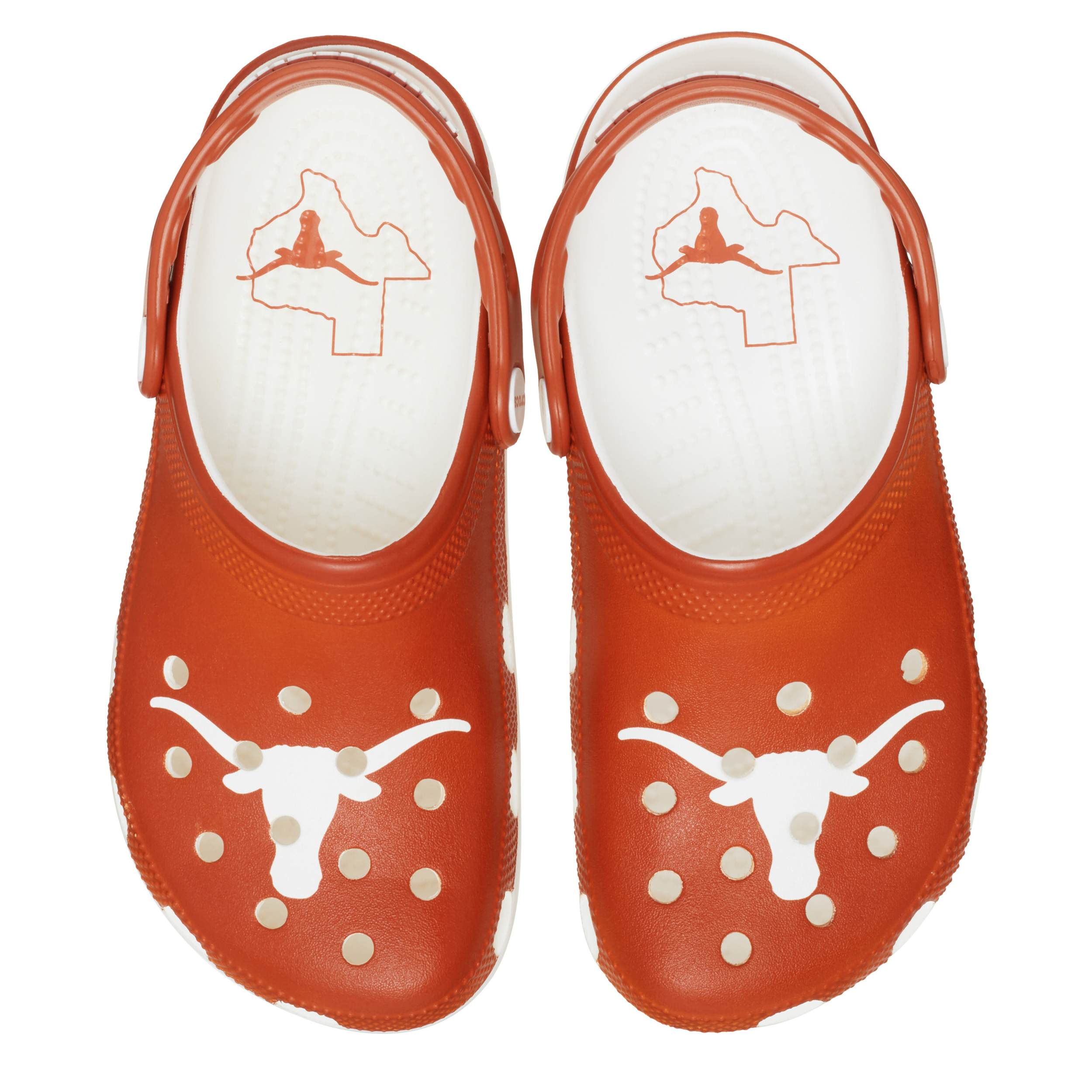 UNISEX UNIVERSITY OF TEXAS CLASSIC CLOG - ORANGE