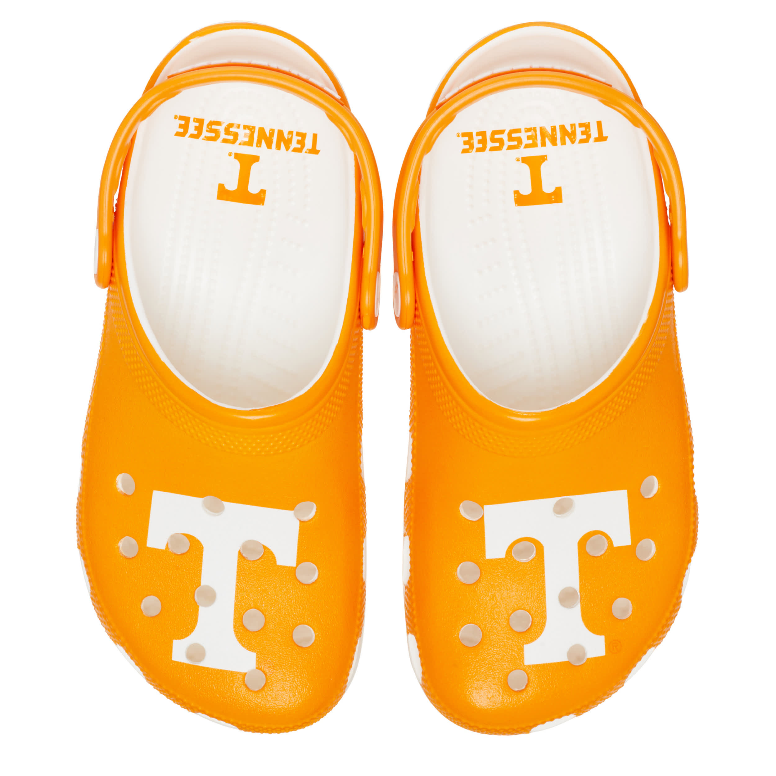 Orange Crocs Unisex University Of Tennessee Classic Clog Rack