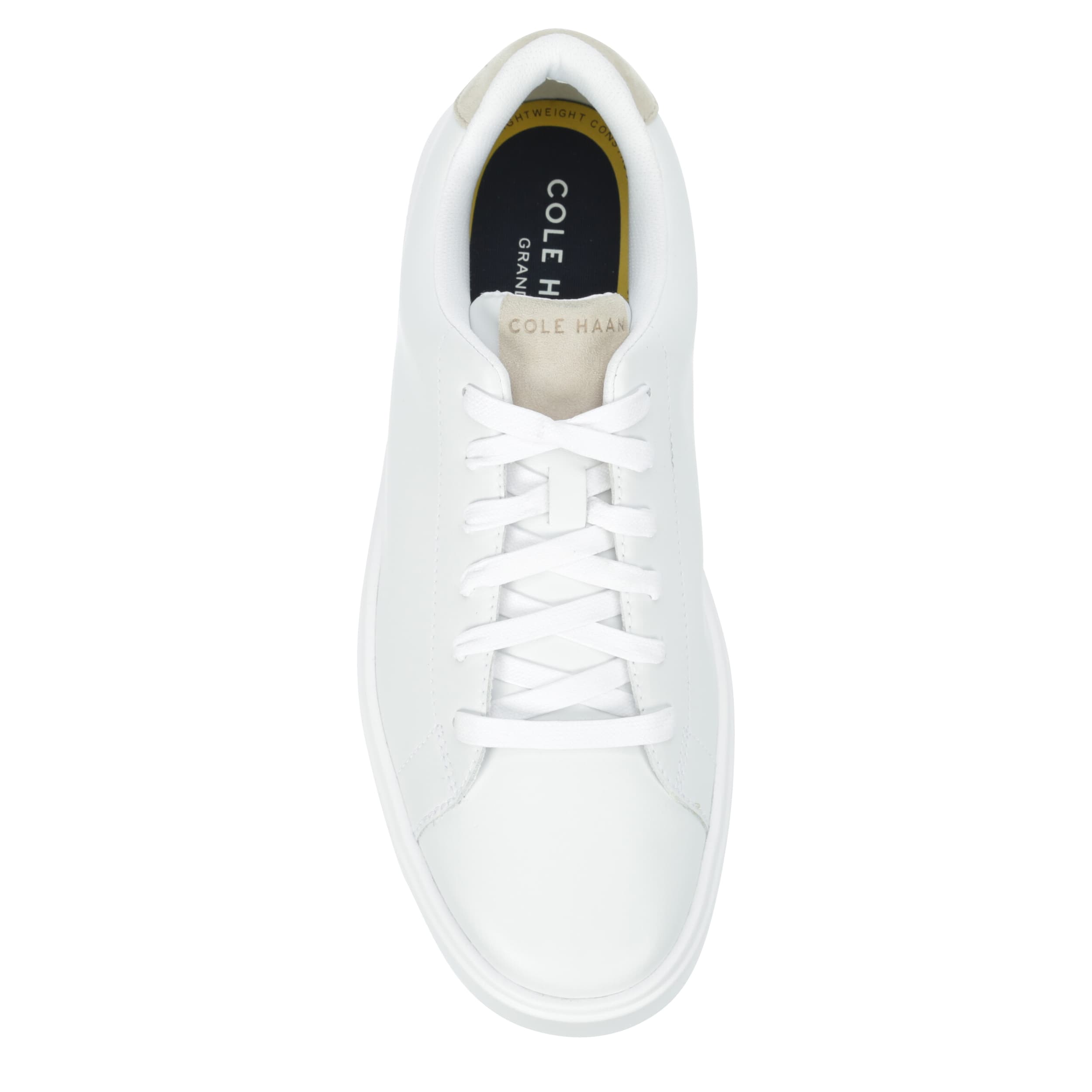 MENS GRAND+ COURT SNEAKER - WHITE