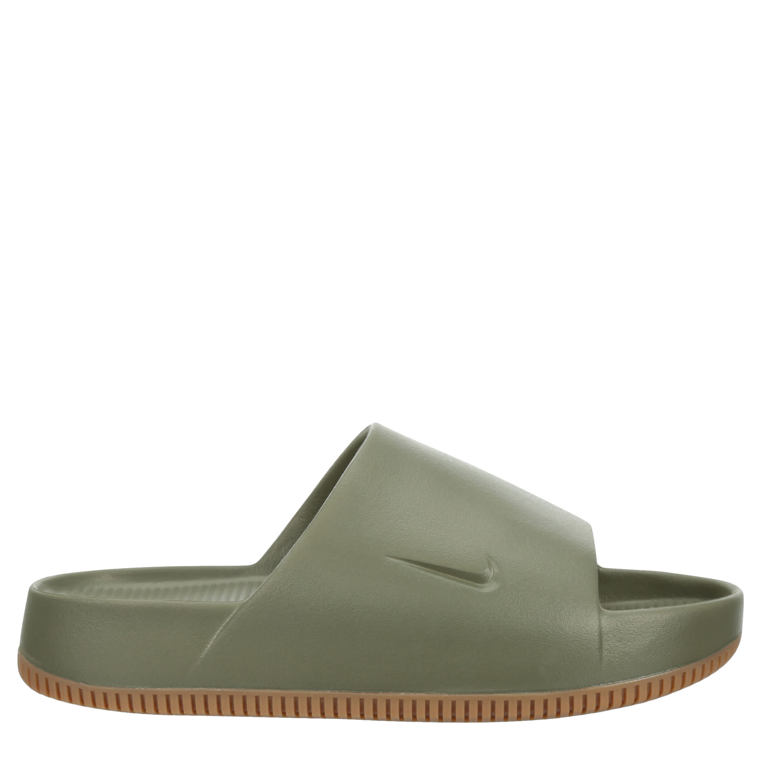 NIKE MENS CALM SLIDE SANDAL - OLIVE