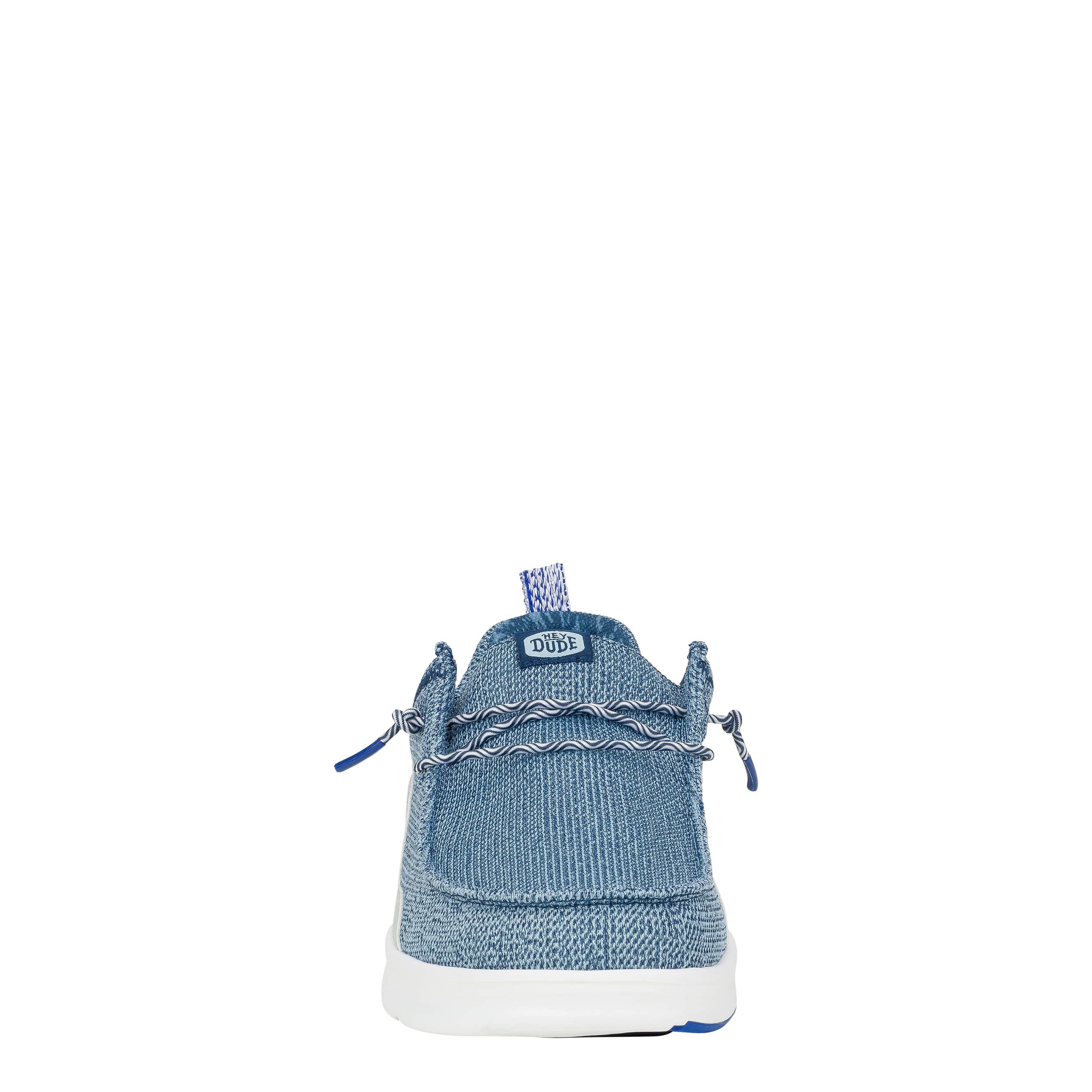 HEYDUDE MENS WALLY HEY2O SLIP ON SNEAKER - BLUE