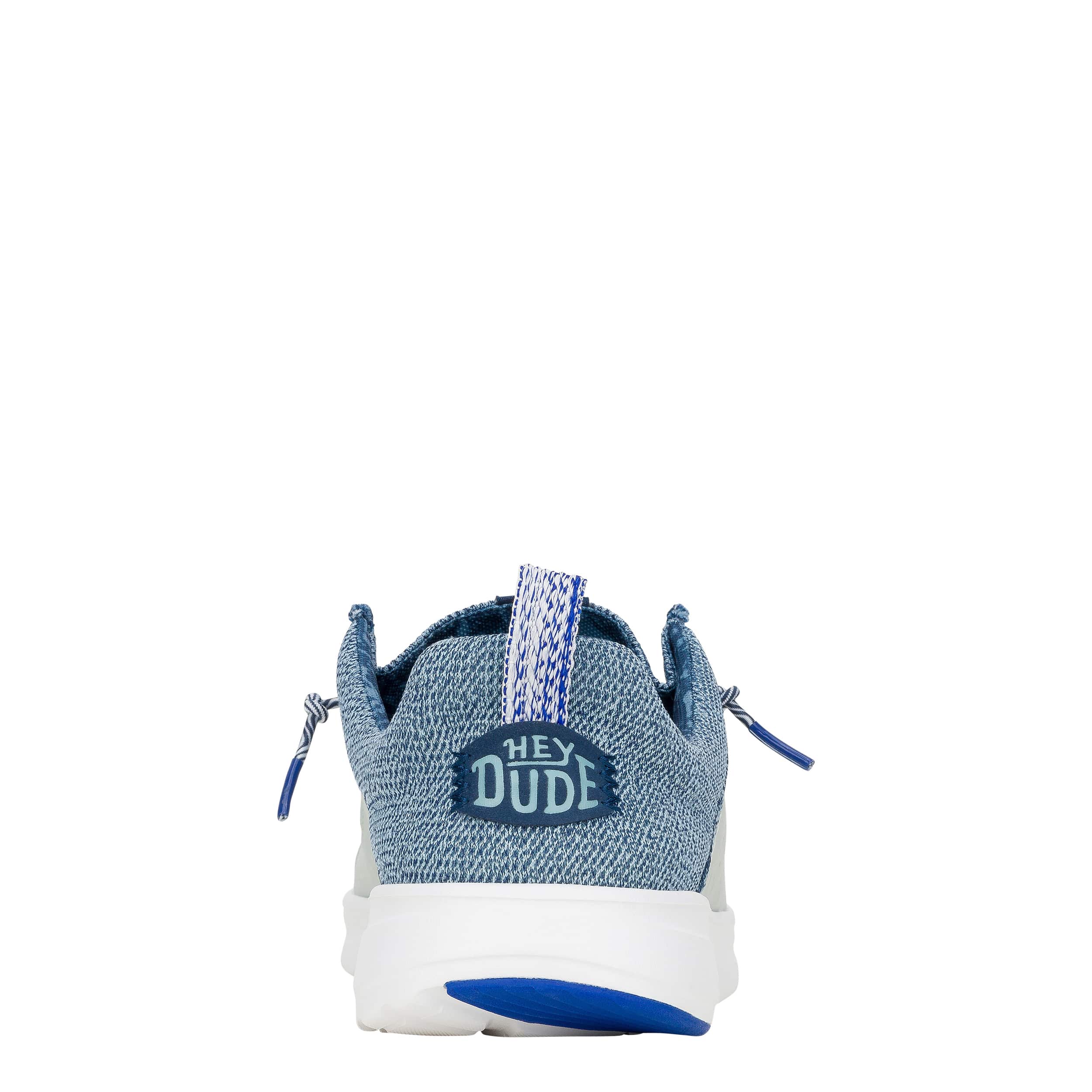 HEYDUDE MENS WALLY HEY2O SLIP ON SNEAKER - BLUE