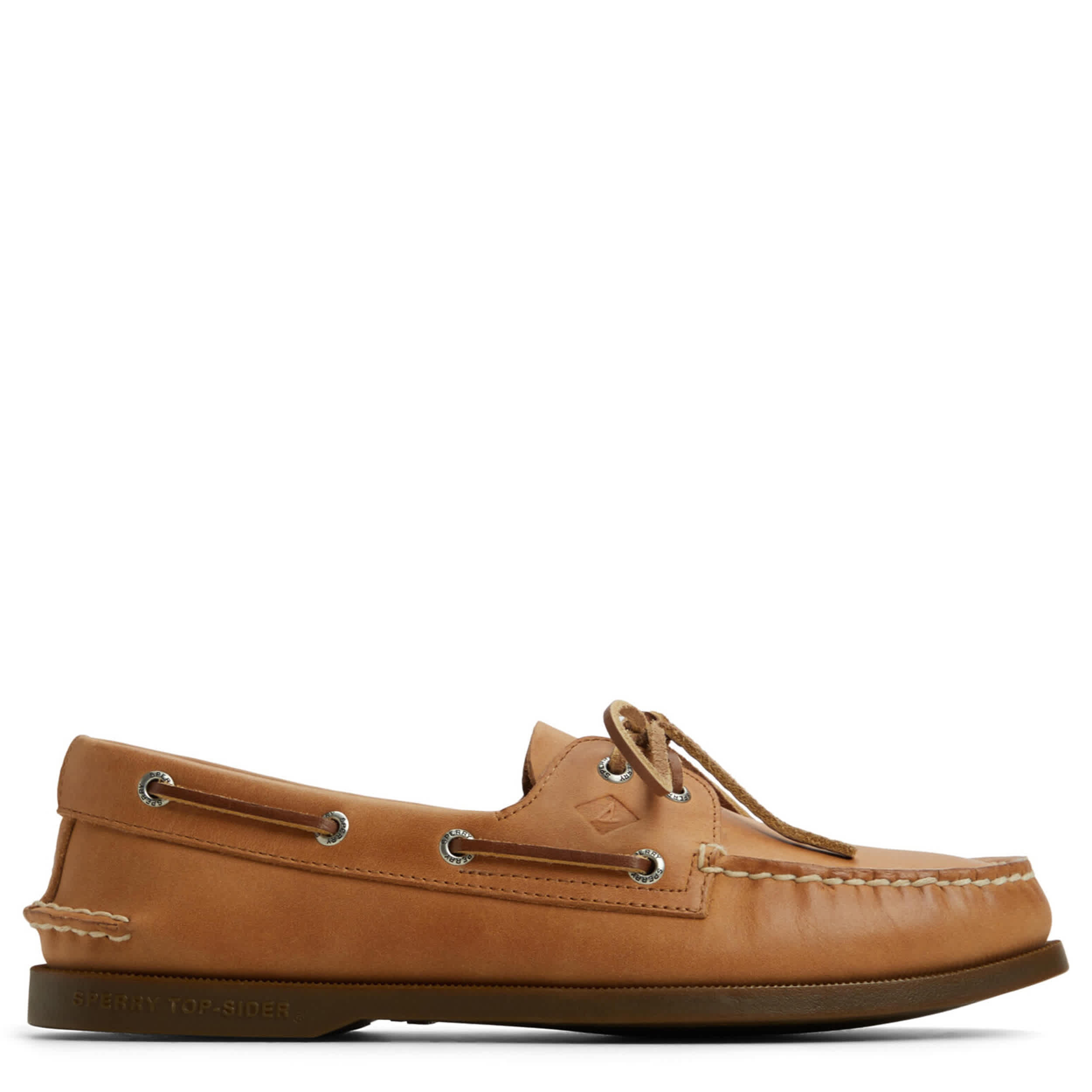 SPERRY MENS A/O 2-EYE BOAT SHOE - TAN