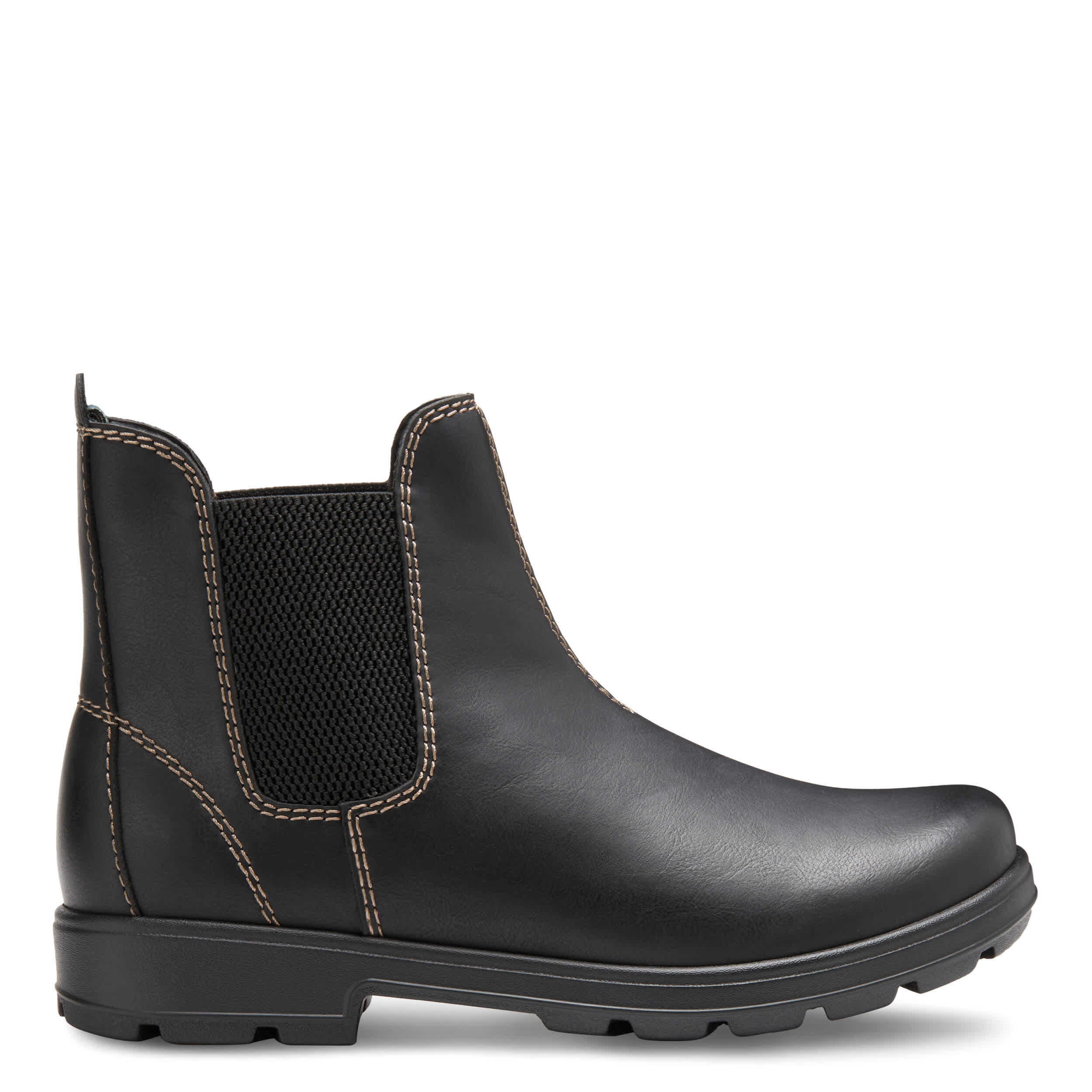 EASTLAND-MENS CYRUS CHELSEA BOOT-BLACK & 