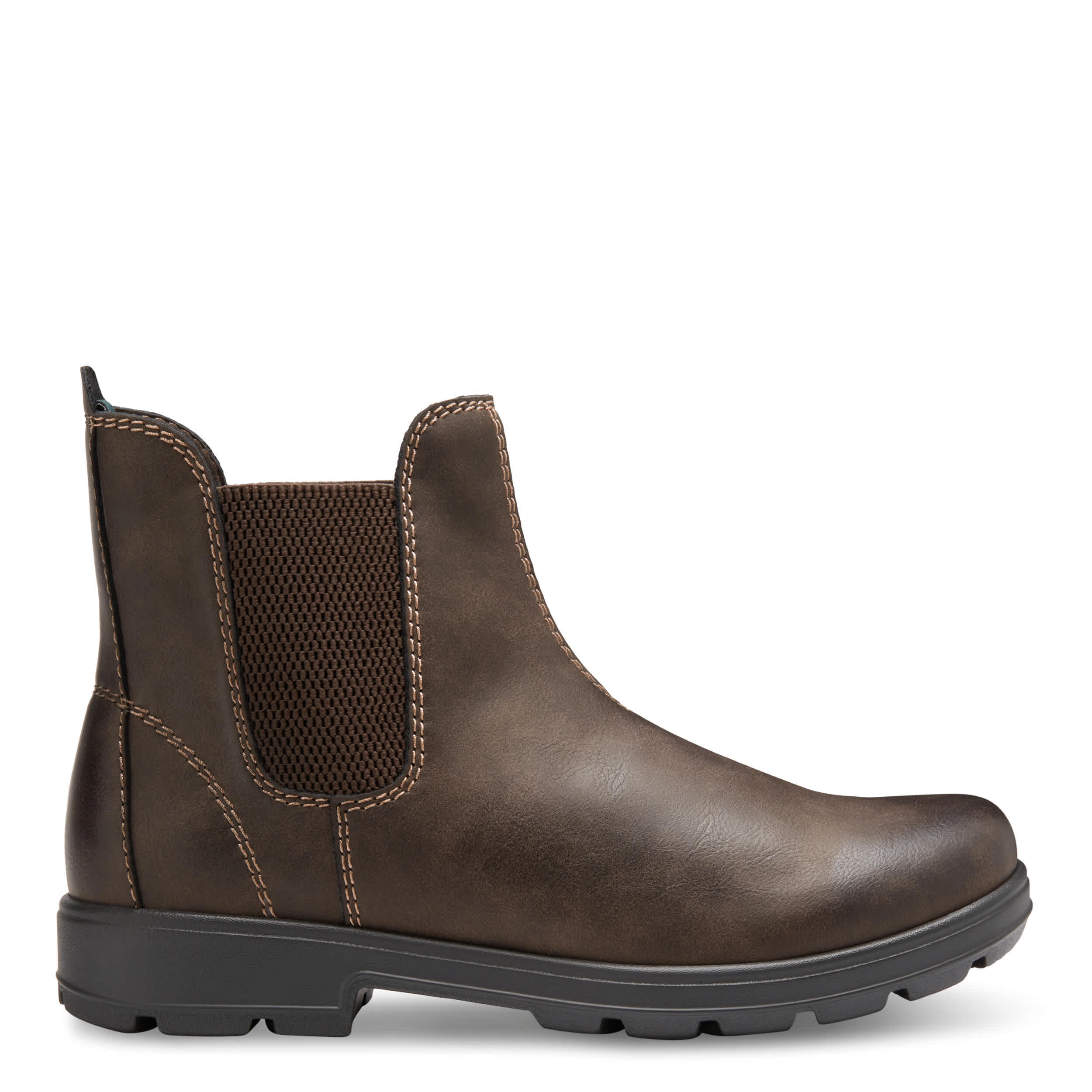 EASTLAND-MENS CYRUS CHELSEA BOOT-BROWN & 