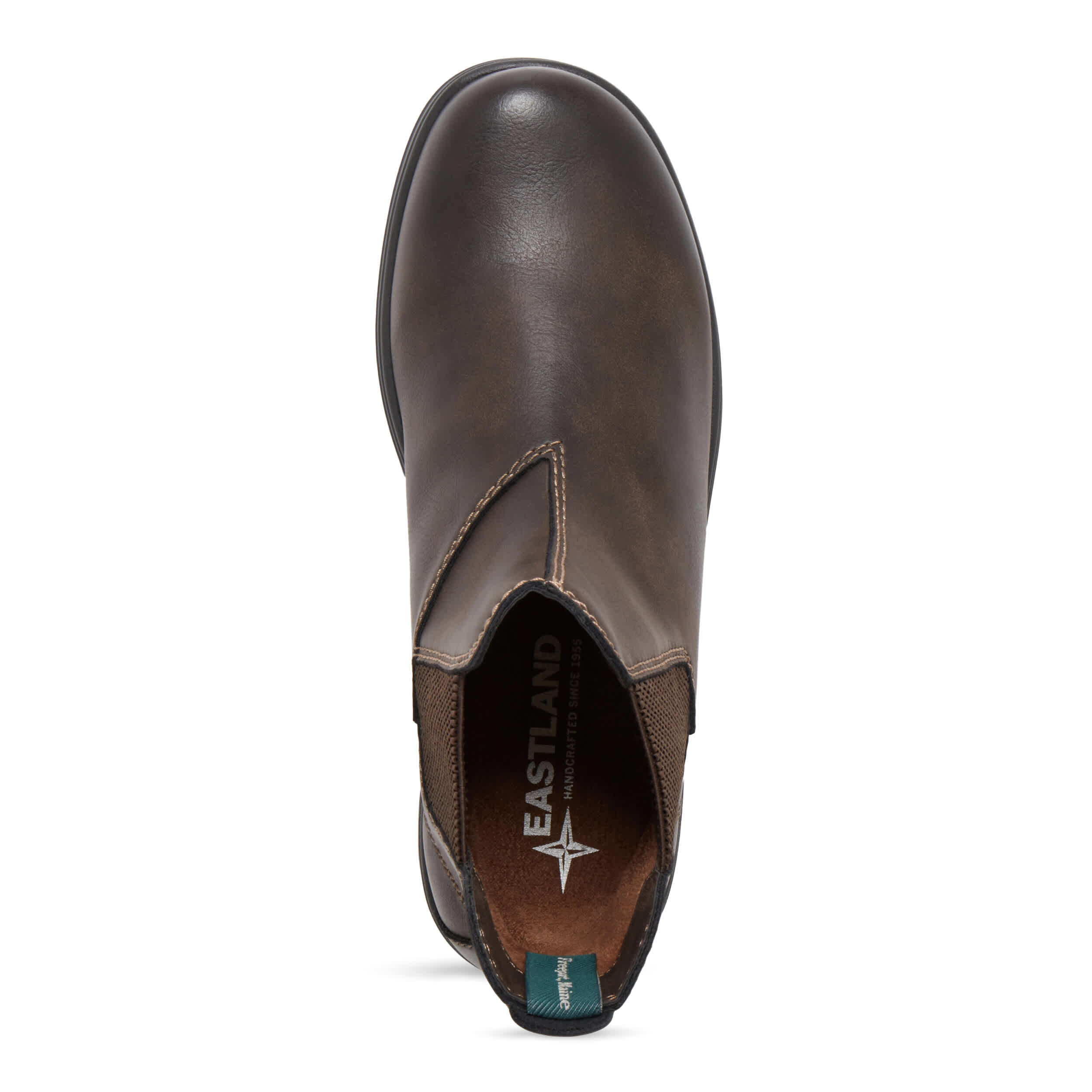 EASTLAND-MENS CYRUS CHELSEA BOOT-BROWN & 