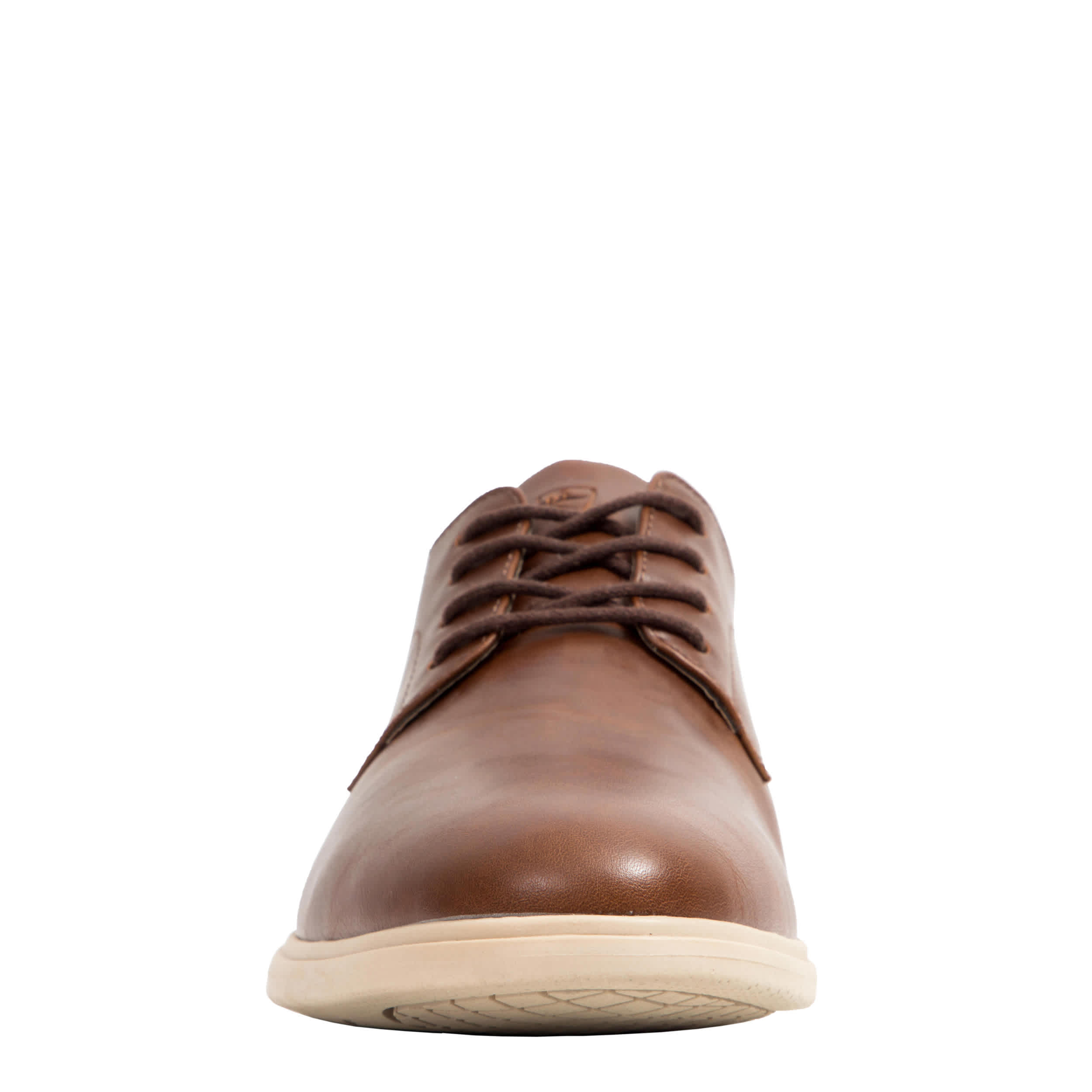 DEER STAGS-MENS LISBON OXFORD-BROWN & 