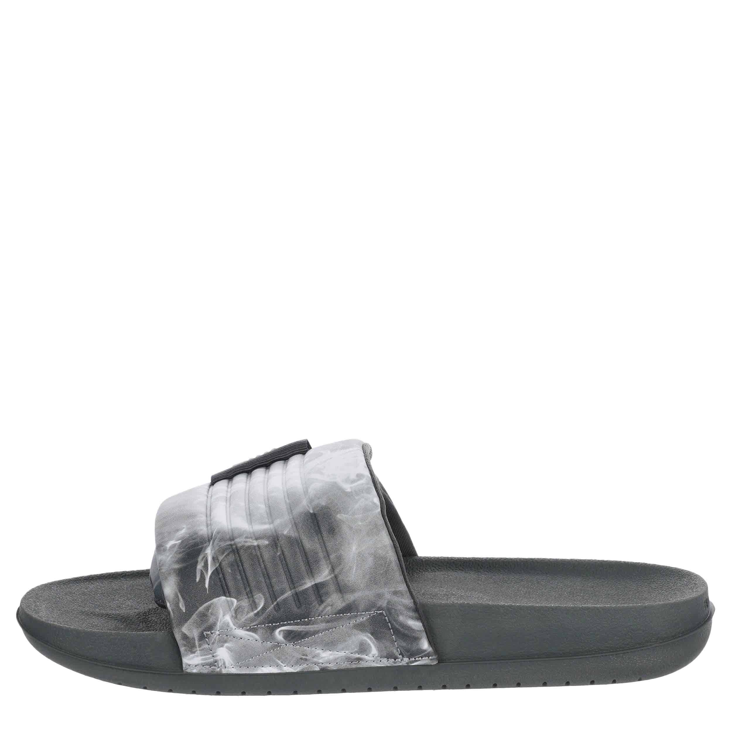 NIKE MENS OFFCOURT ADJUST SLIDE SANDAL - GREY