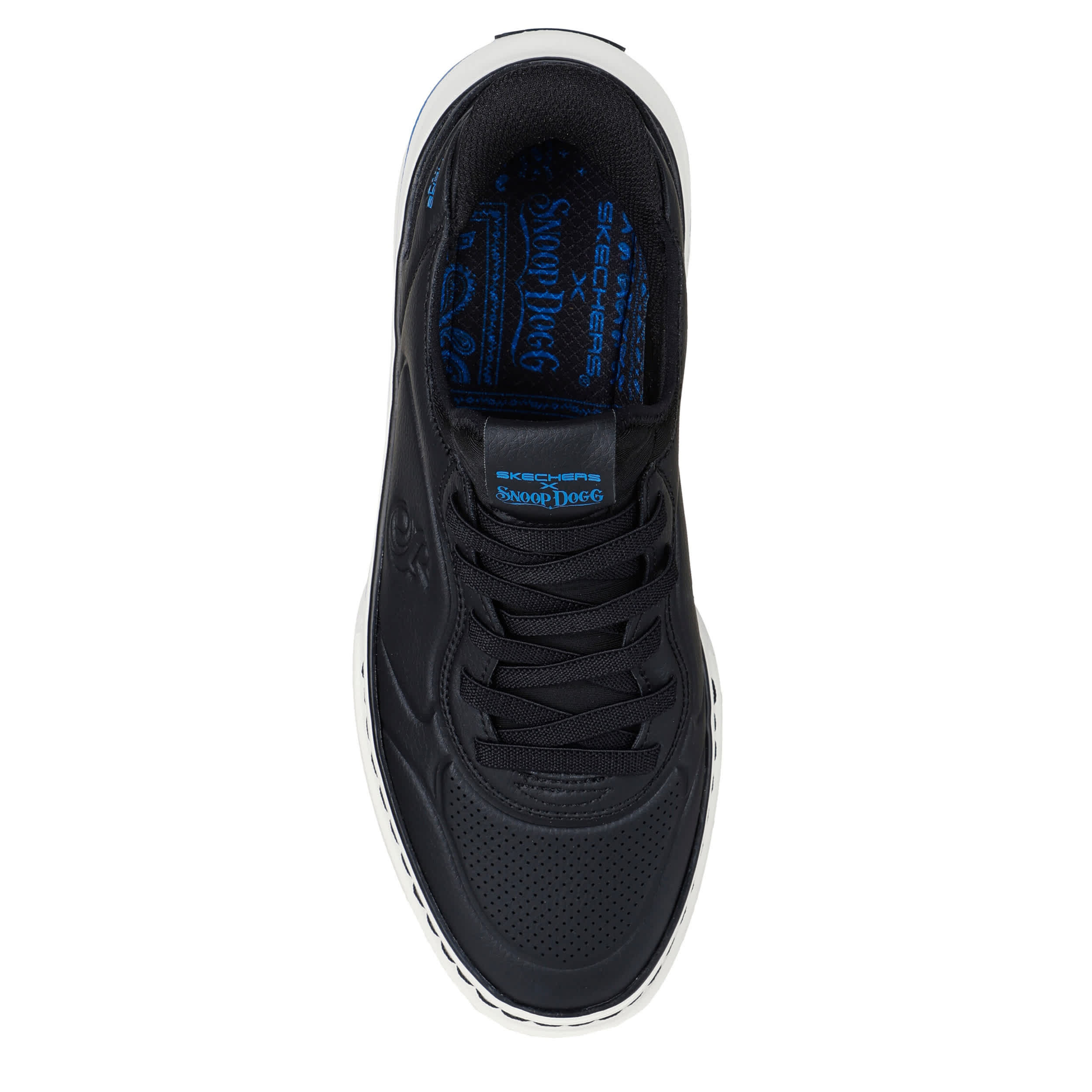 SKECHERS-MENS SLIP-INS SNOOP ONE-NEXT EPISODE SNEAKER-BLACK & 