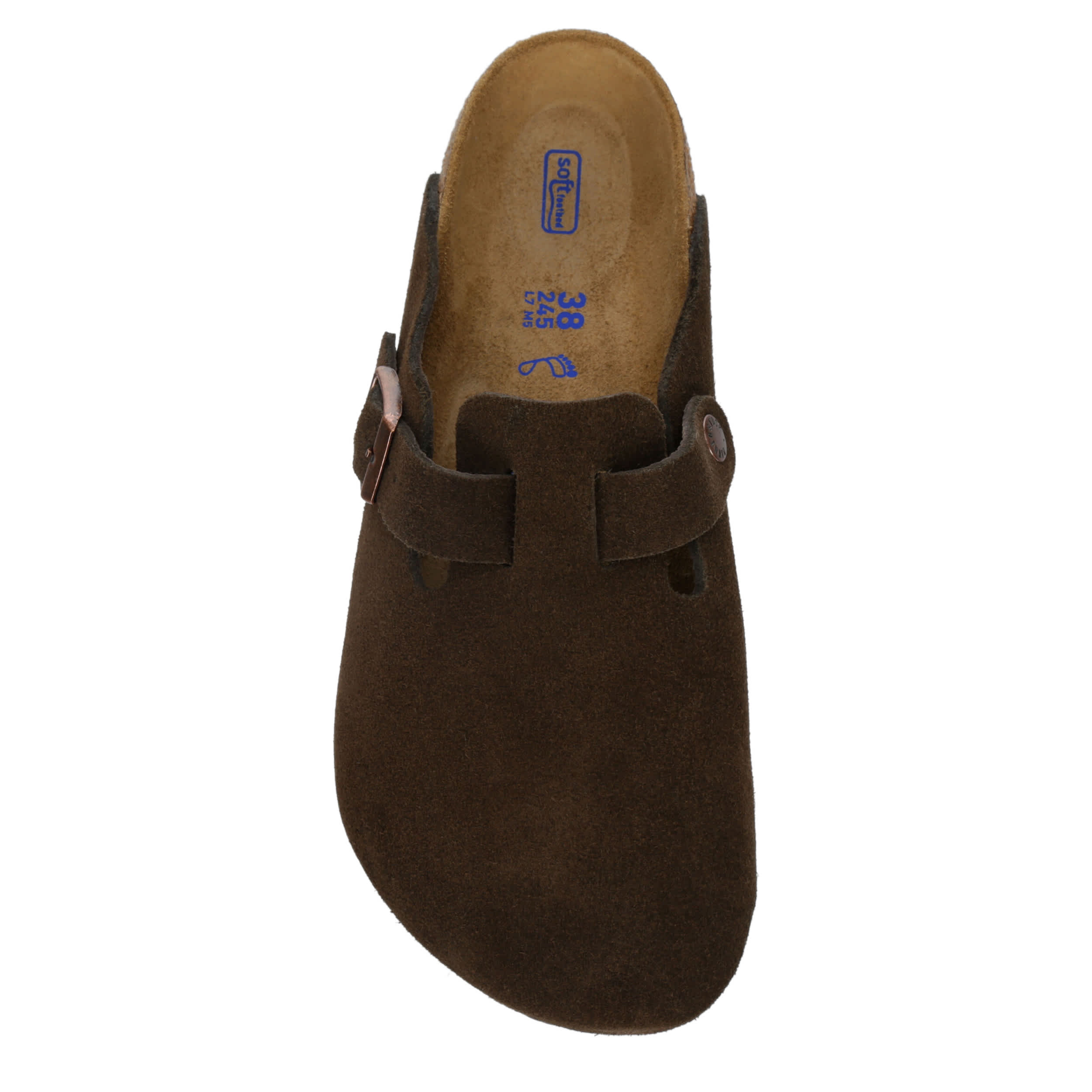 BIRKENSTOCK-MENS BOSTON CLOG-DARK BROWN & 