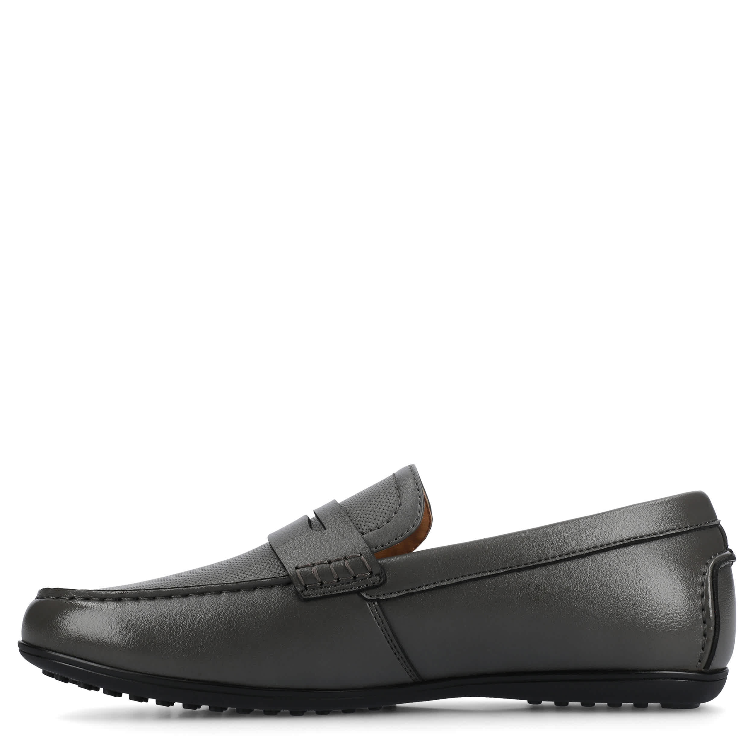 VANCE CO-MENS YATES PENNY LOAFER-GREY & 