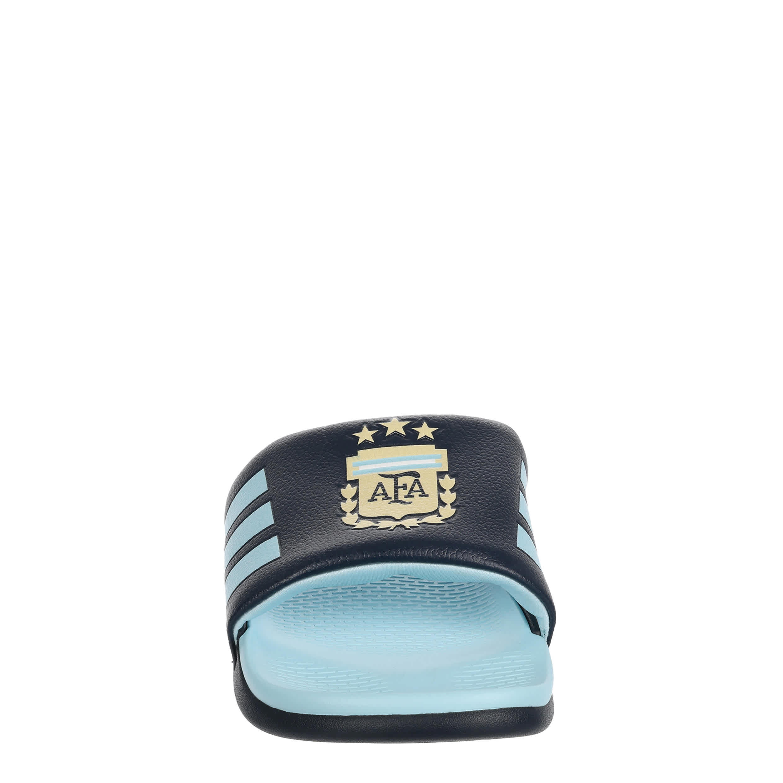 ADIDAS-MENS ADILETTE ARGENTINA SLIDE SANDAL-LIGHT BLUE & 