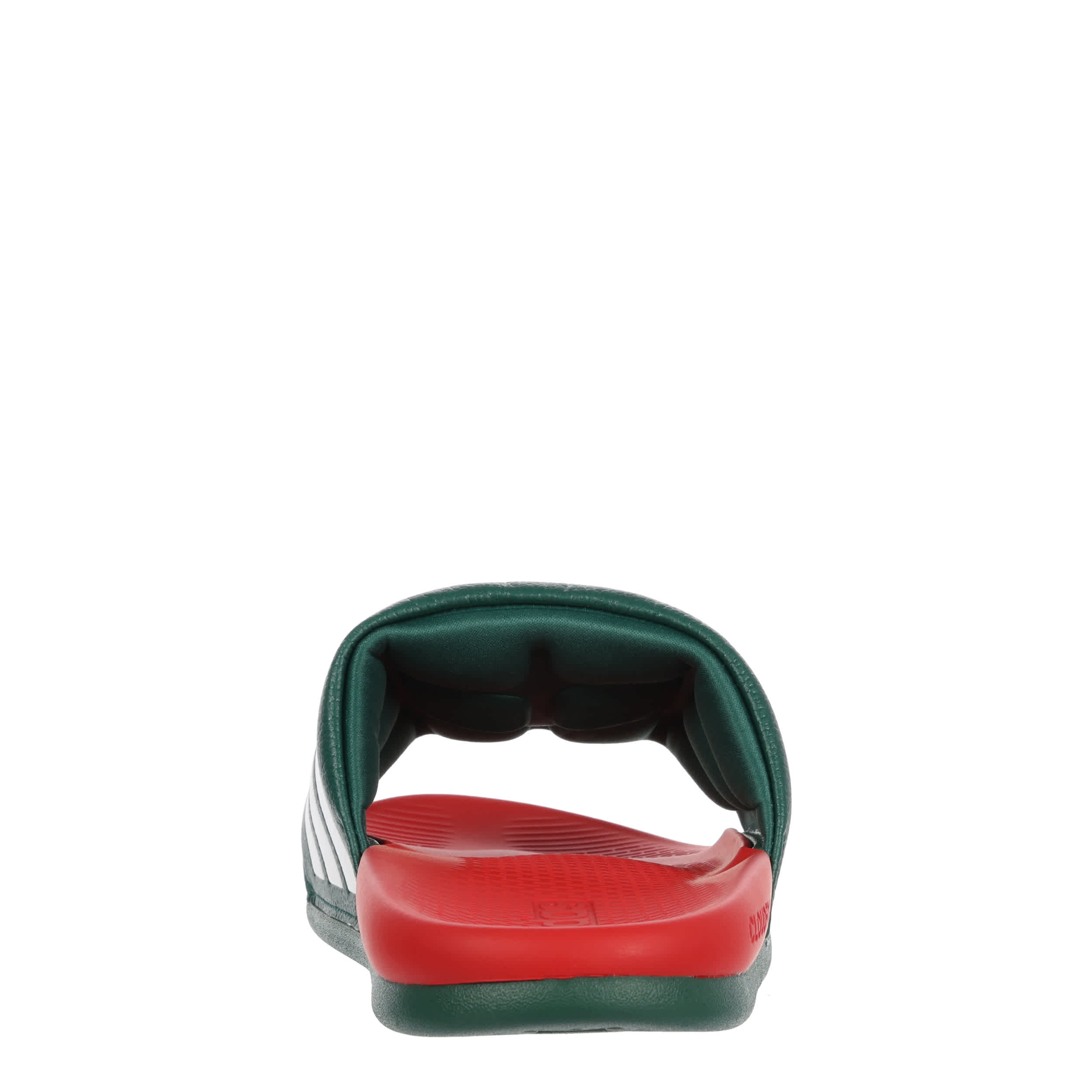 ADIDAS-MENS ADILETTE MEXICO SLIDE SANDAL-DARK GREEN & 