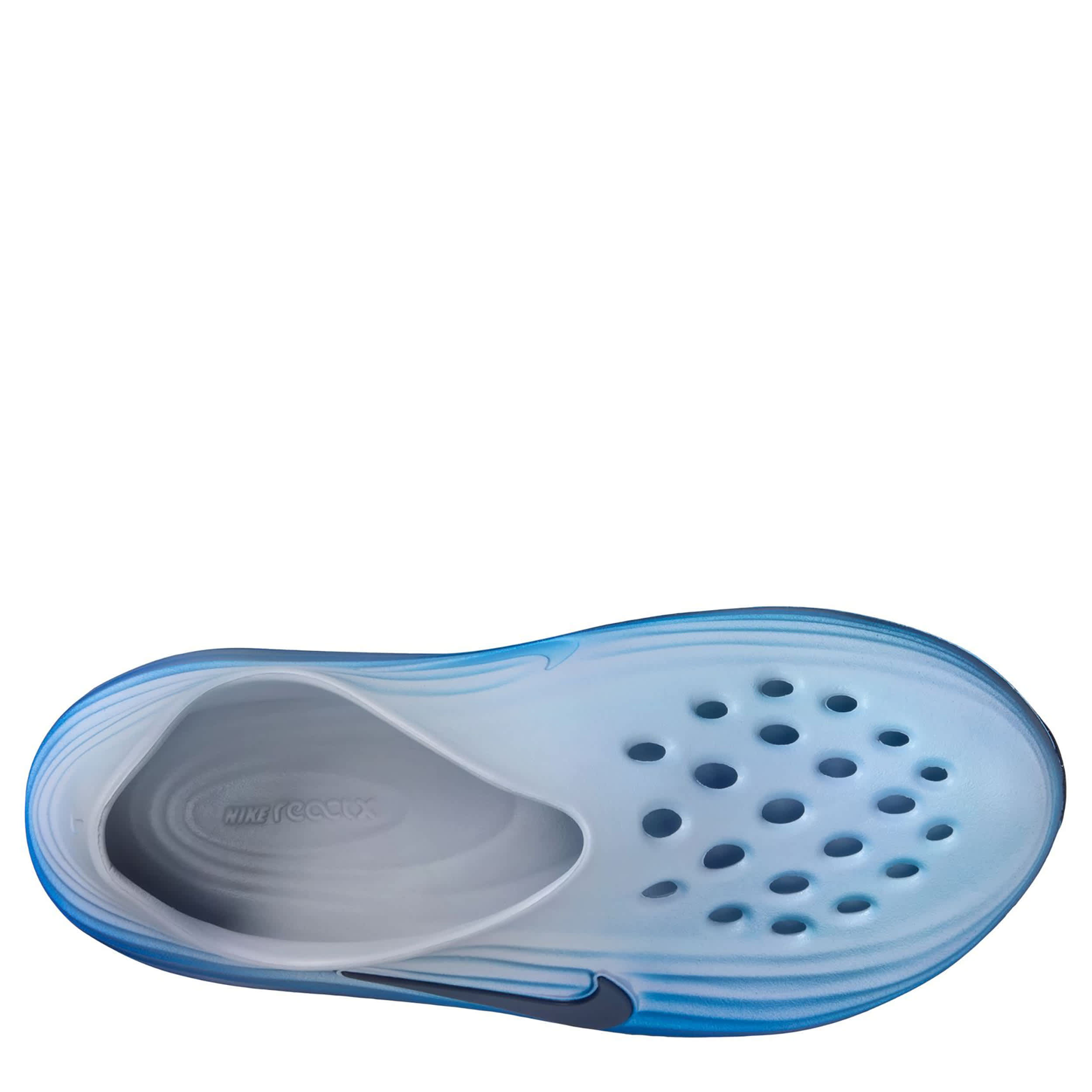 NIKE-MENS REACTX REJUVEN8 SLIP ON-NAVY & BLUE