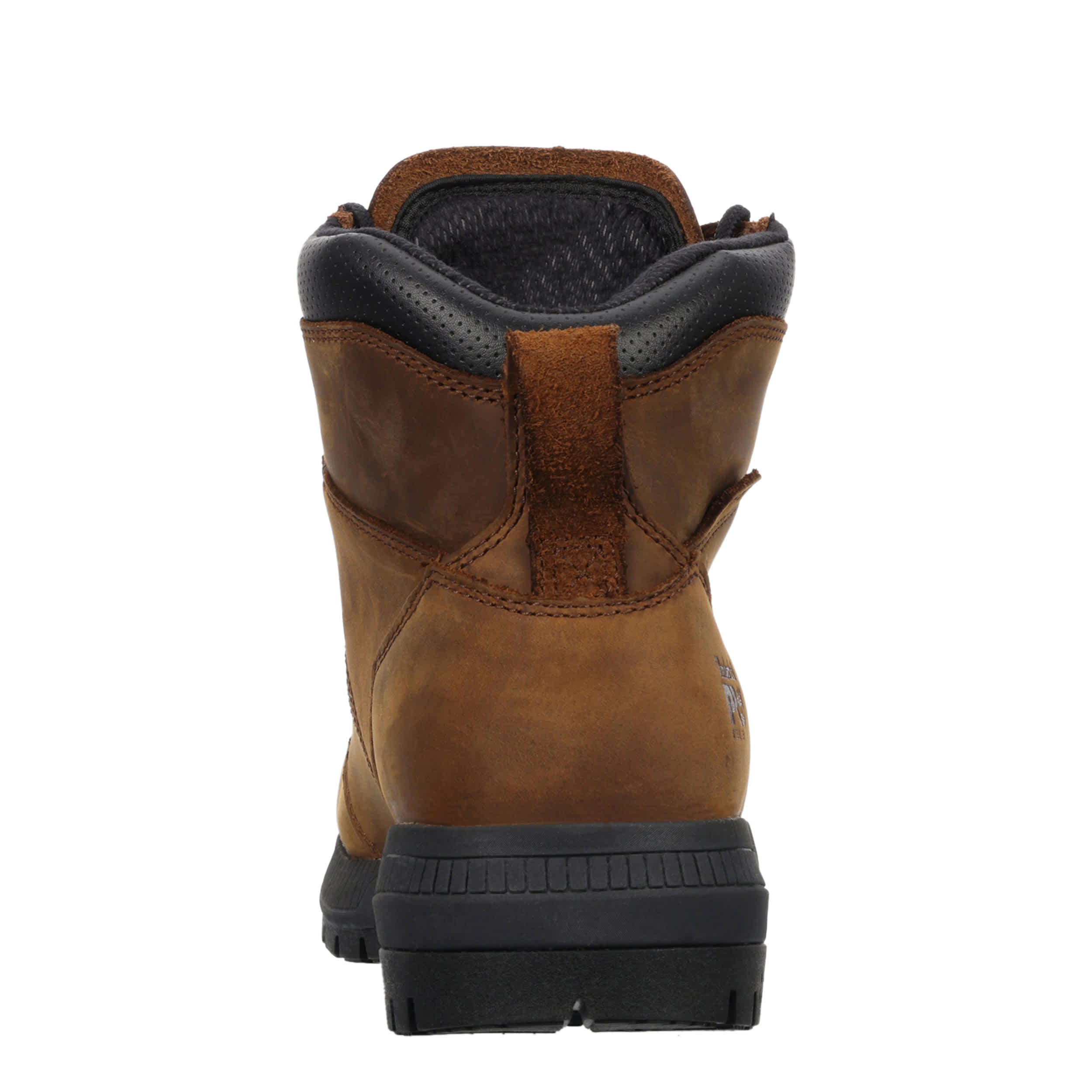 TIMBERLAND PRO-MENS 6 IN MONTAUK WP STEELE TOE WORK BOOT-BROWN & 