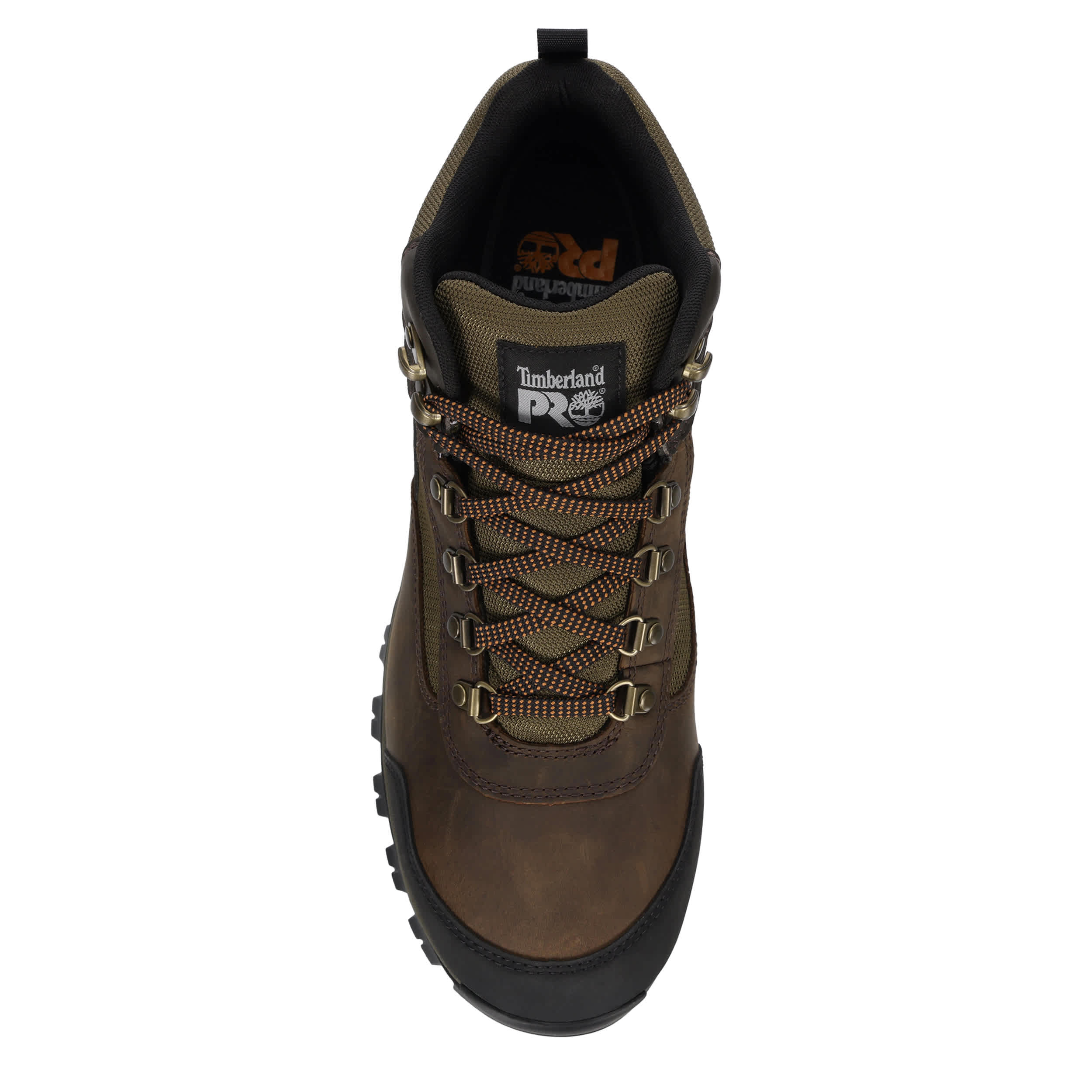 TIMBERLAND PRO-MENS KEELE RIDGE WP STEEL TOE WORK BOOT-BROWN & 