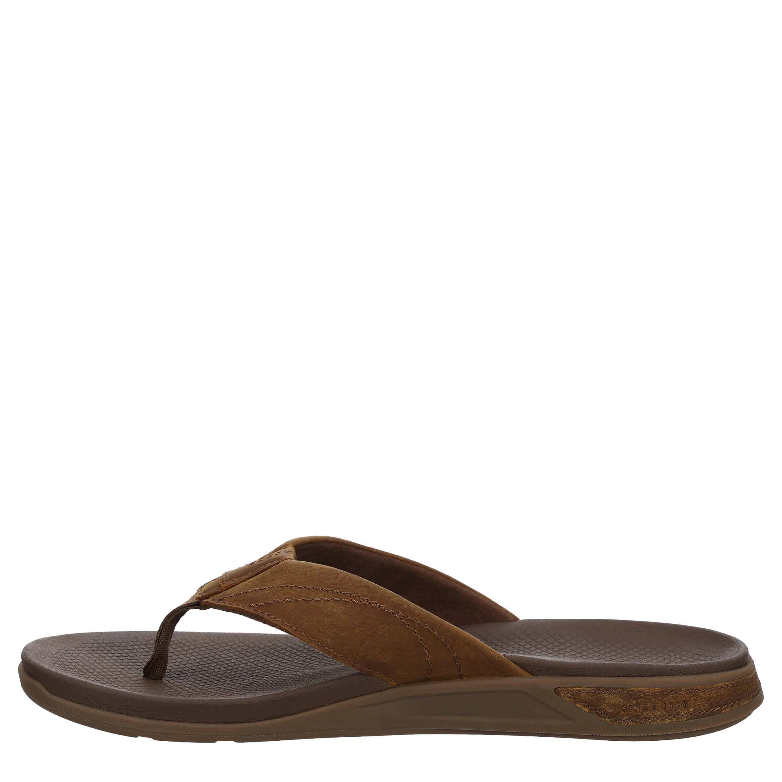 REEF-MENS PHANTOM LUX FLIP FLOP SANDAL-DARK TAN & 